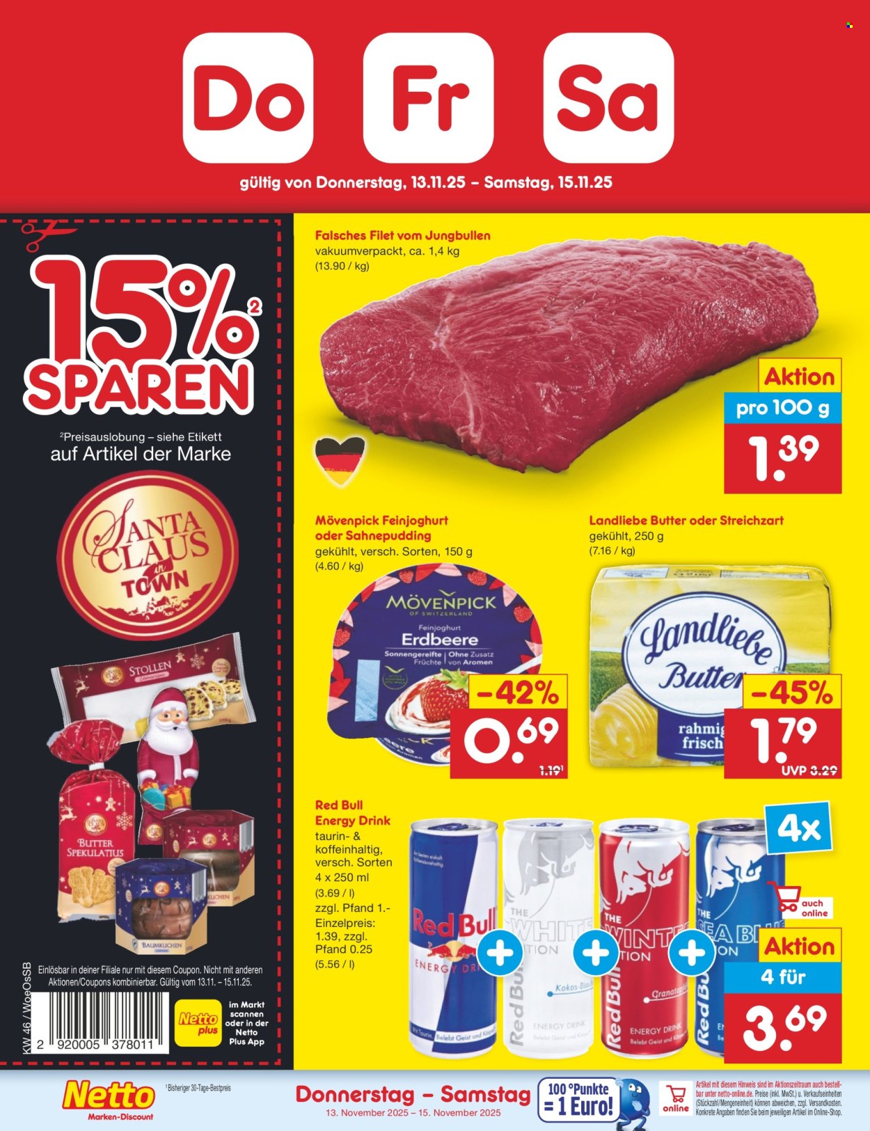 Netto Marken-Discount Prospekte  - 10.11.2025 - 15.11.2025. Seite 38