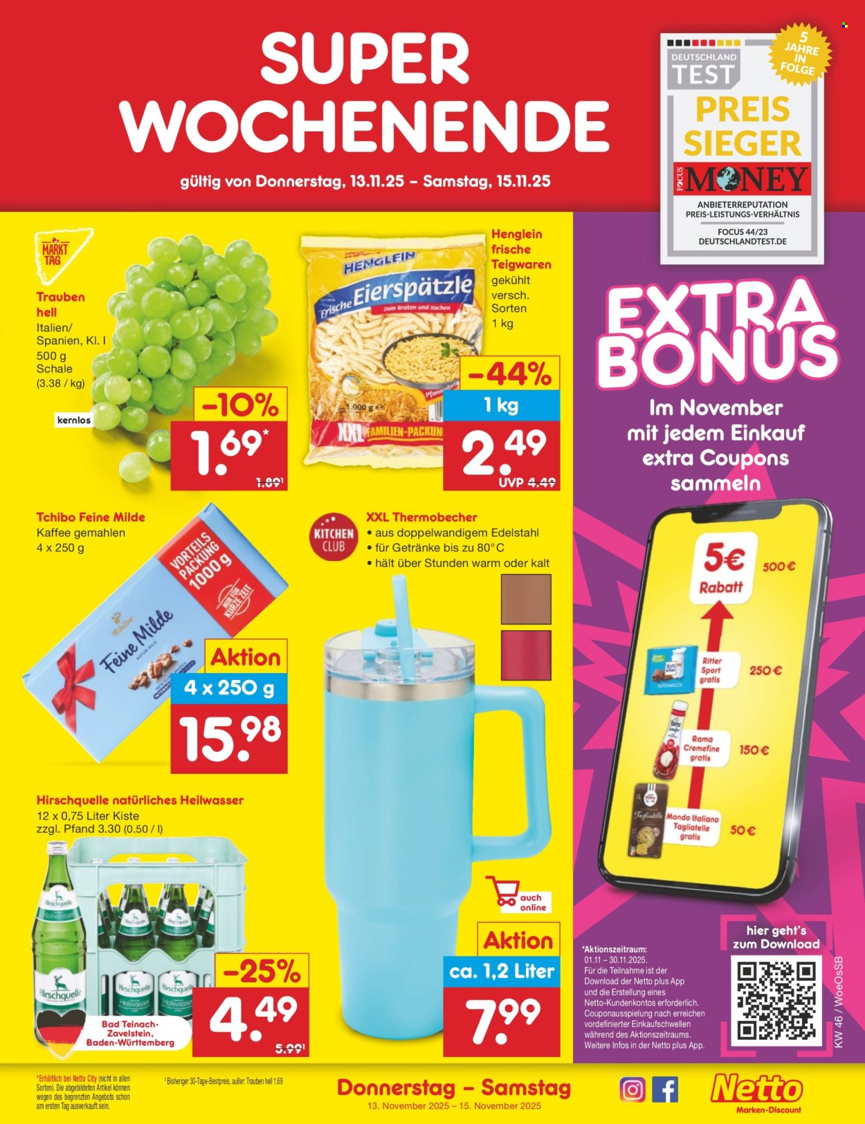 Netto Marken-Discount Prospekte  - 10.11.2025 - 15.11.2025. Seite 39