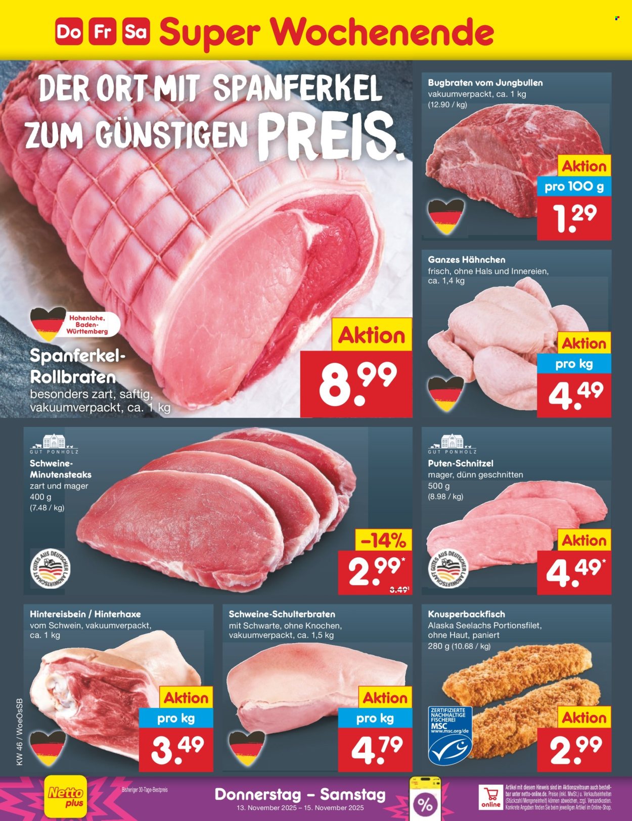 Netto Marken-Discount Prospekte  - 10.11.2025 - 15.11.2025. Seite 40