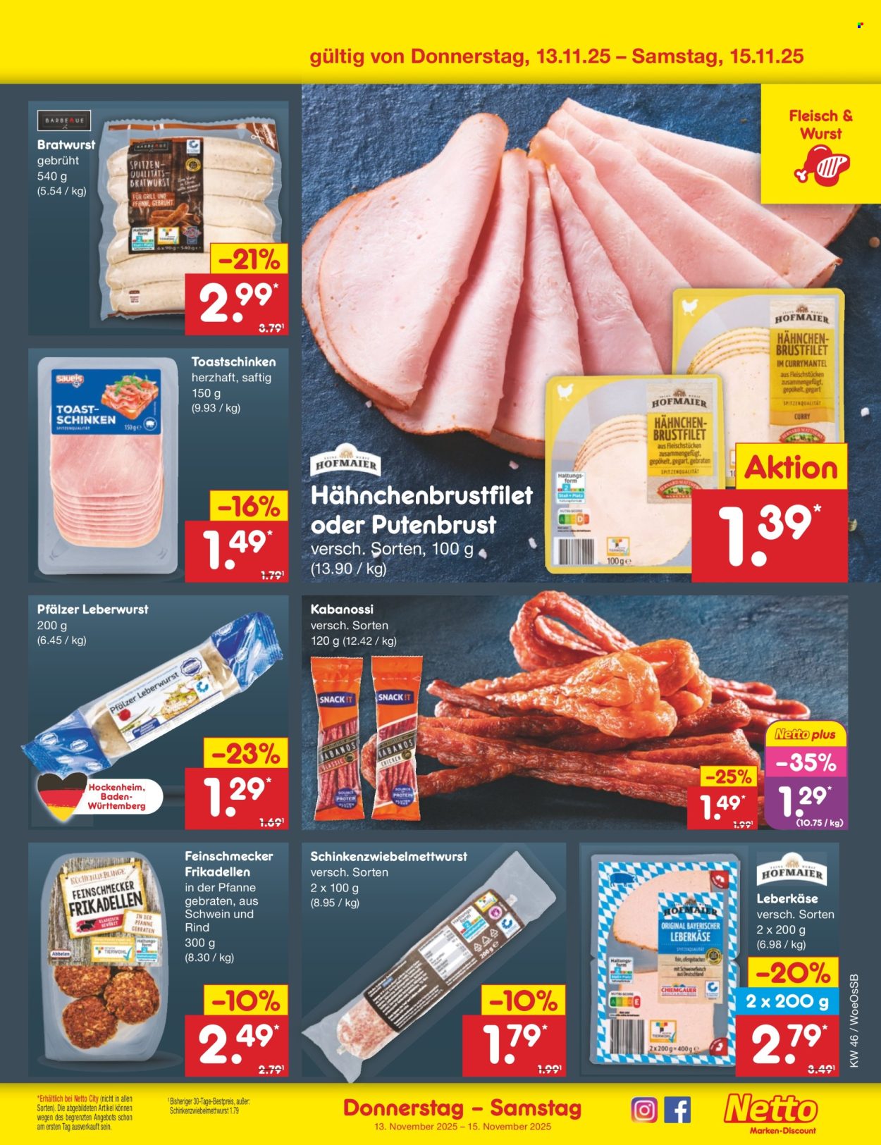 Netto Marken-Discount Prospekte  - 10.11.2025 - 15.11.2025. Seite 41