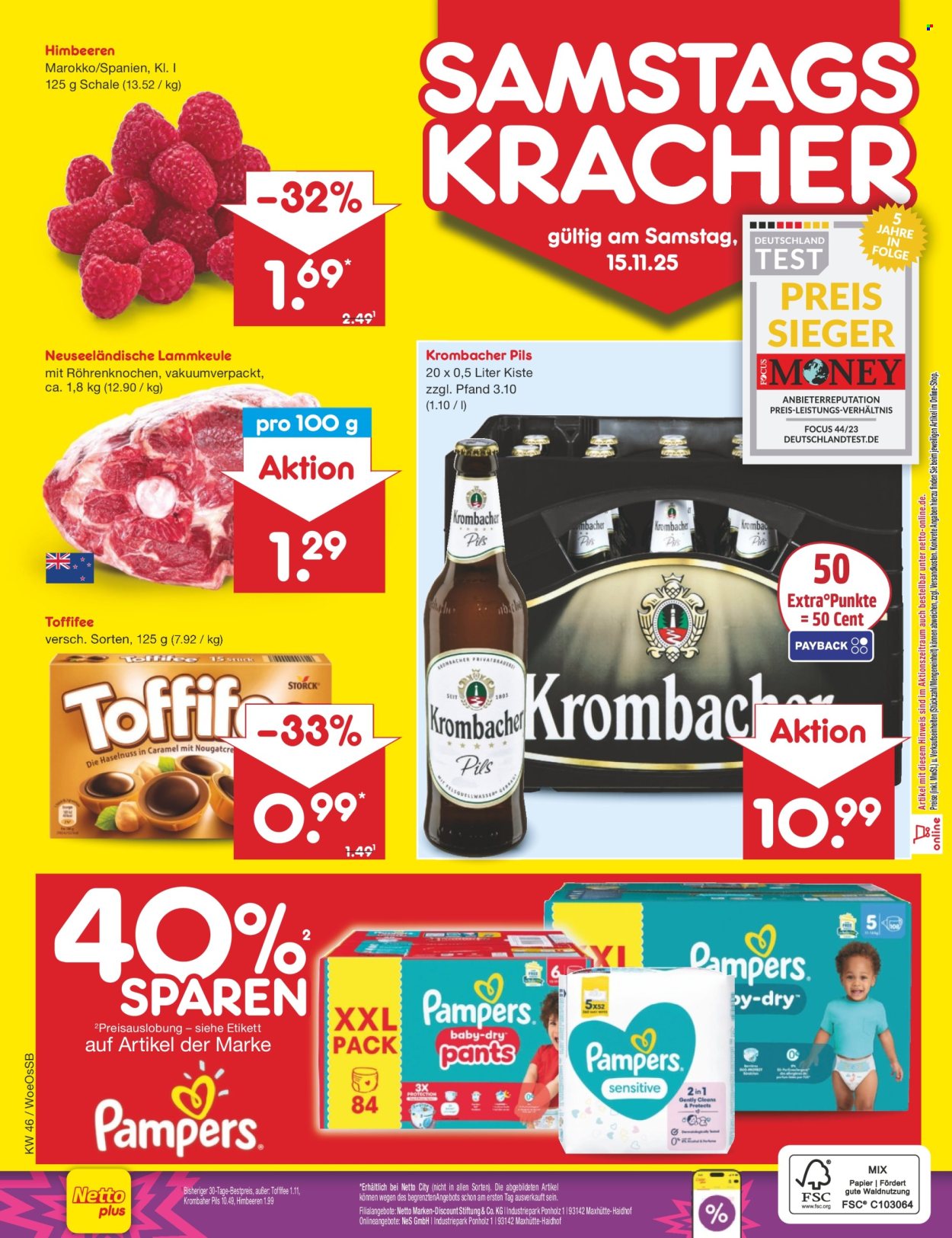 Netto Marken-Discount Prospekte  - 10.11.2025 - 15.11.2025. Seite 50