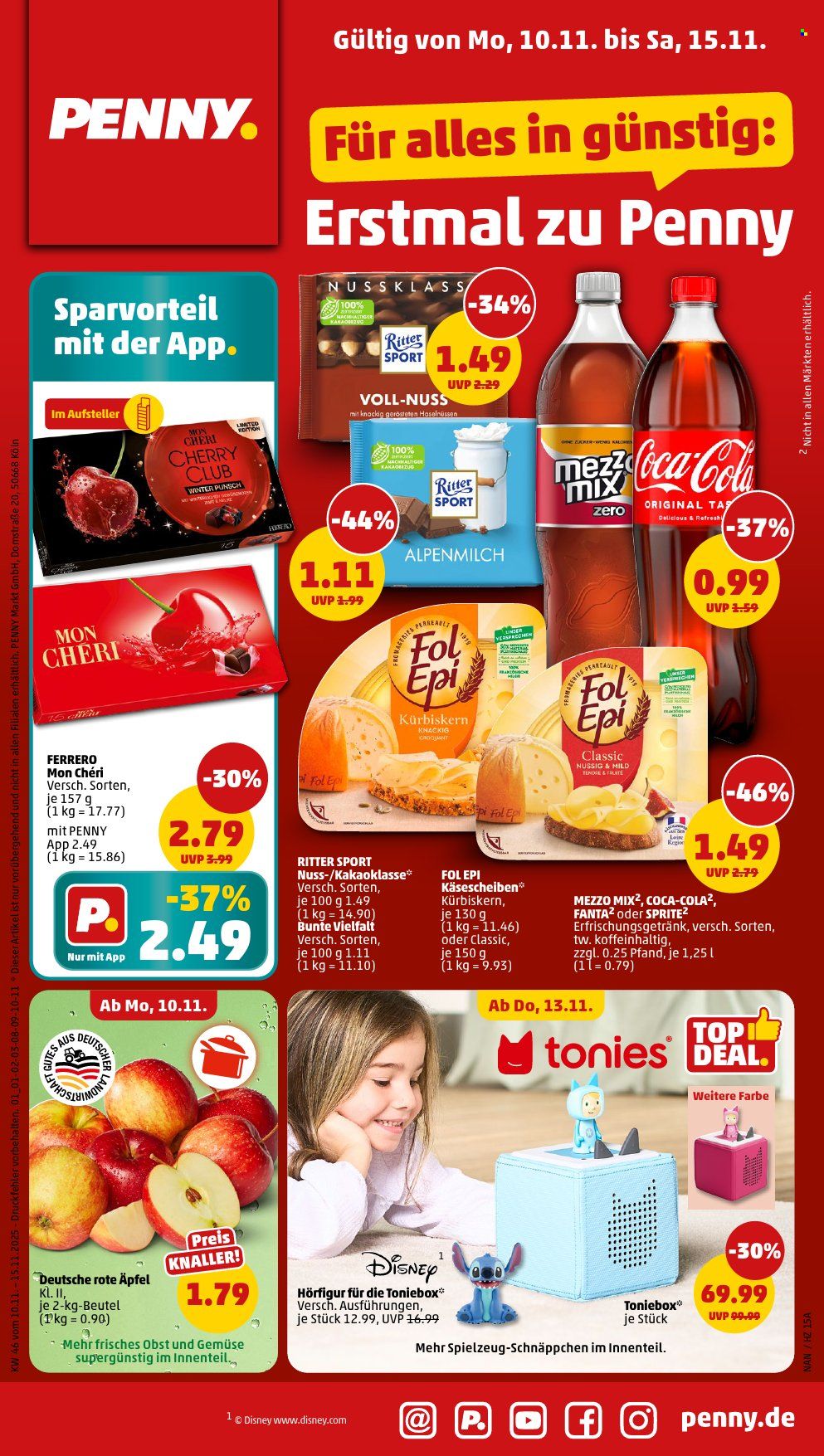 Penny Prospekte  - 10.11.2025 - 15.11.2025. Seite 1