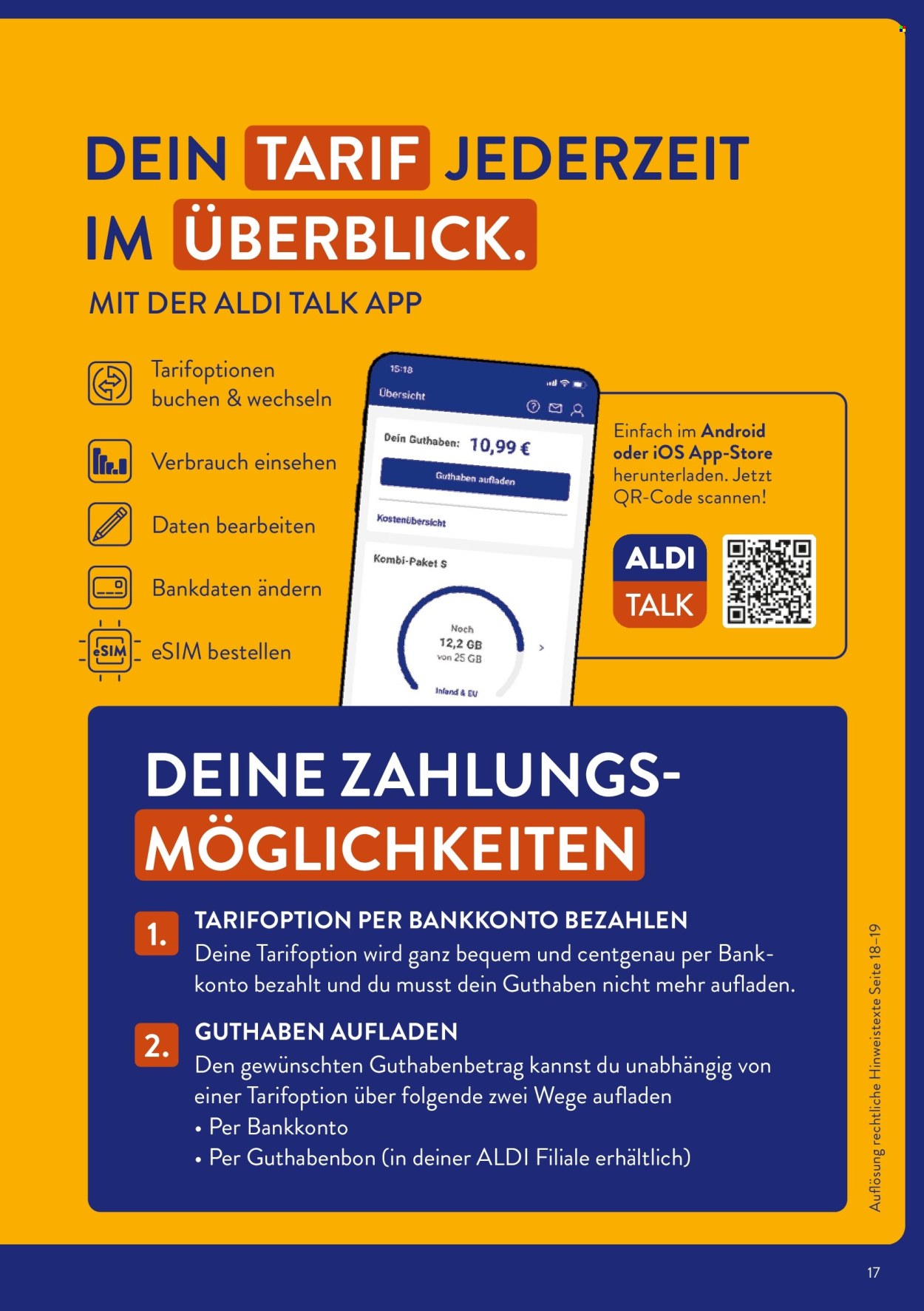 ALDI SÜD Prospekte . Seite 17