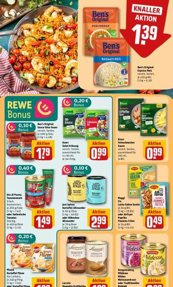 thumbnail - Maggi Fix Lachs-Sahne Gratin oder Airfryer Paprika Pommes Frites