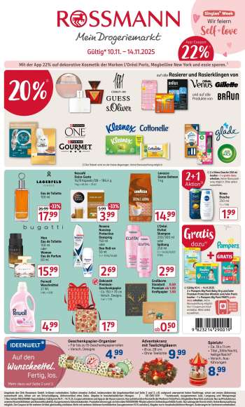Prospekte Rossmann - 10.11.2025 - 14.11.2025.