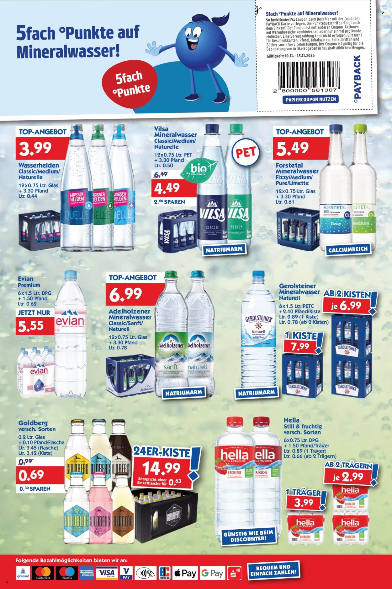 Hol'ab! Getränkemarkt Prospekte  - 10.11.2025 - 15.11.2025. Seite 4