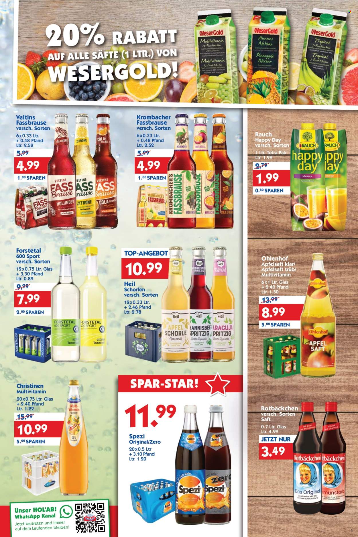 Hol'ab! Getränkemarkt Prospekte  - 10.11.2025 - 15.11.2025. Seite 5