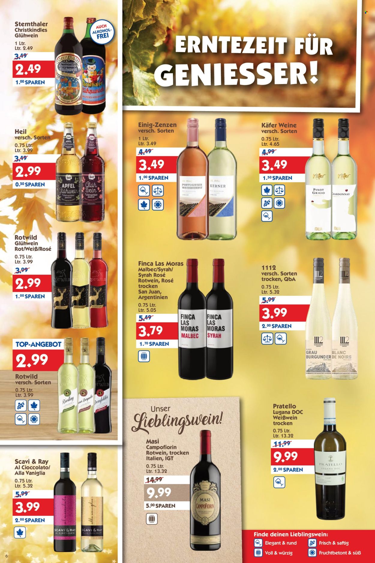 Hol'ab! Getränkemarkt Prospekte  - 10.11.2025 - 15.11.2025. Seite 6