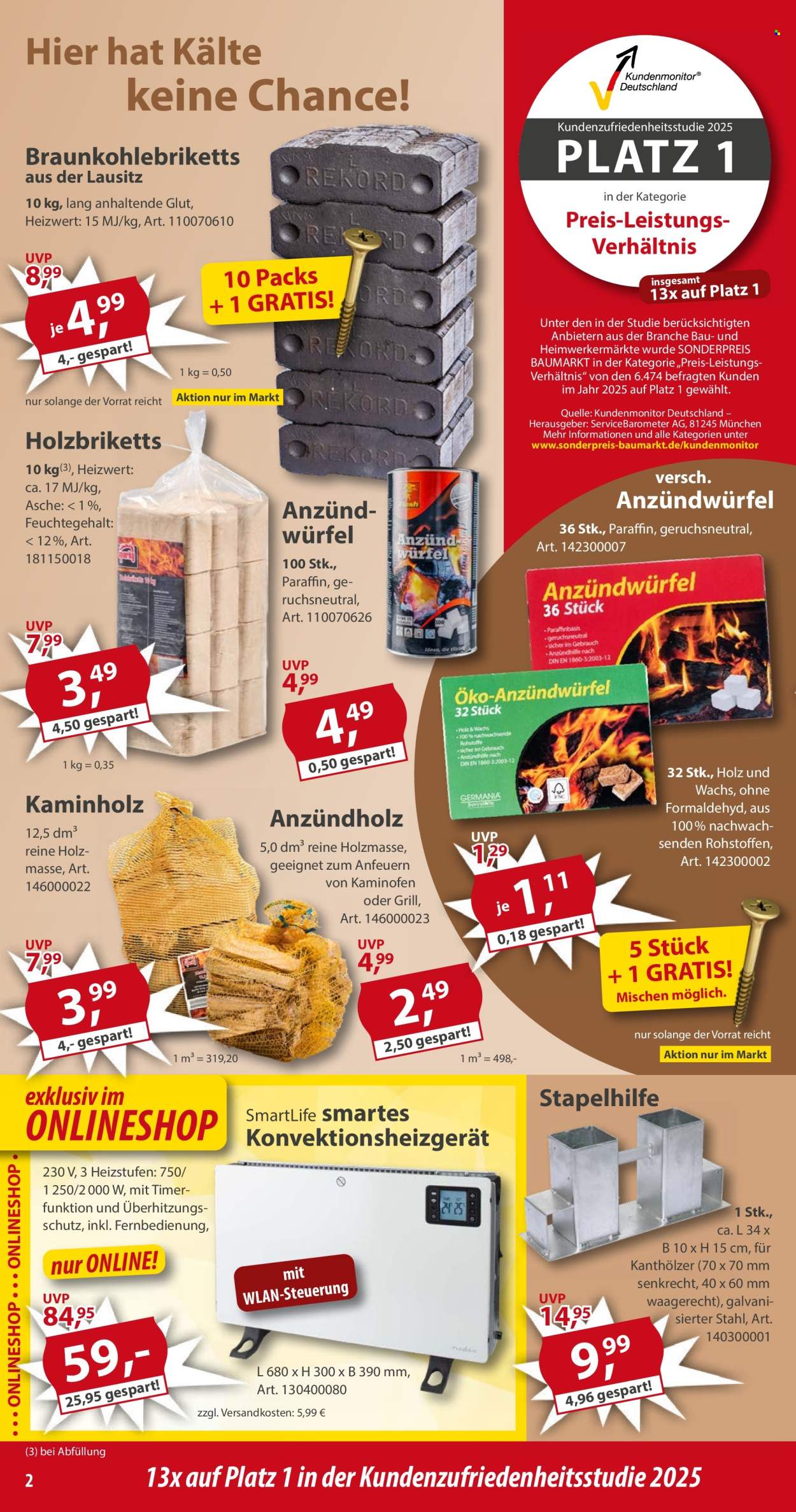 Sonderpreis-Baumarkt Prospekte  - 15.11.2025 - 21.11.2025. Seite 2