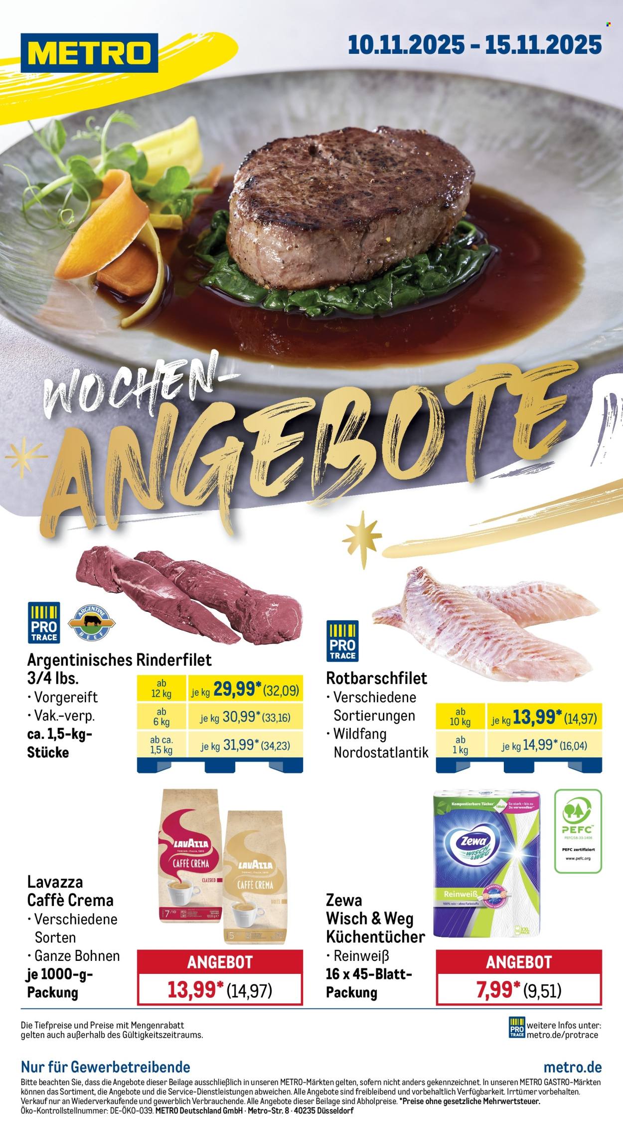 Metro Prospekte  - 10.11.2025 - 15.11.2025. Seite 1