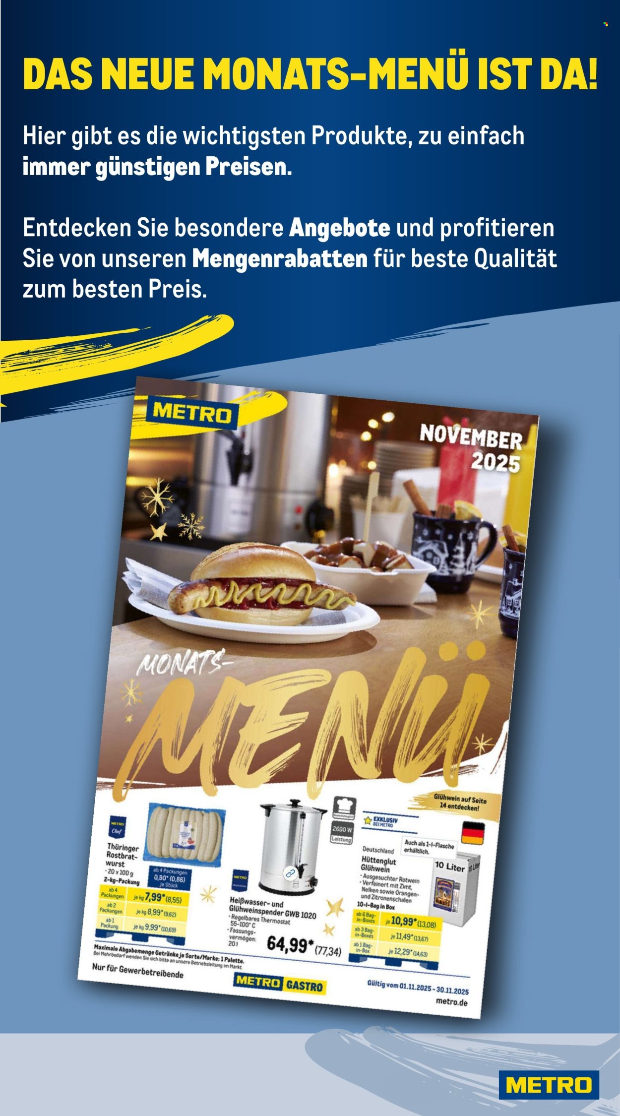 Metro Prospekte  - 10.11.2025 - 15.11.2025. Seite 26