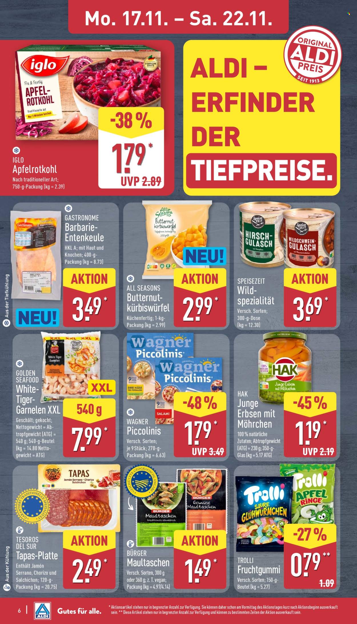 ALDI Nord Prospekte  - 17.11.2025 - 22.11.2025. Seite 6