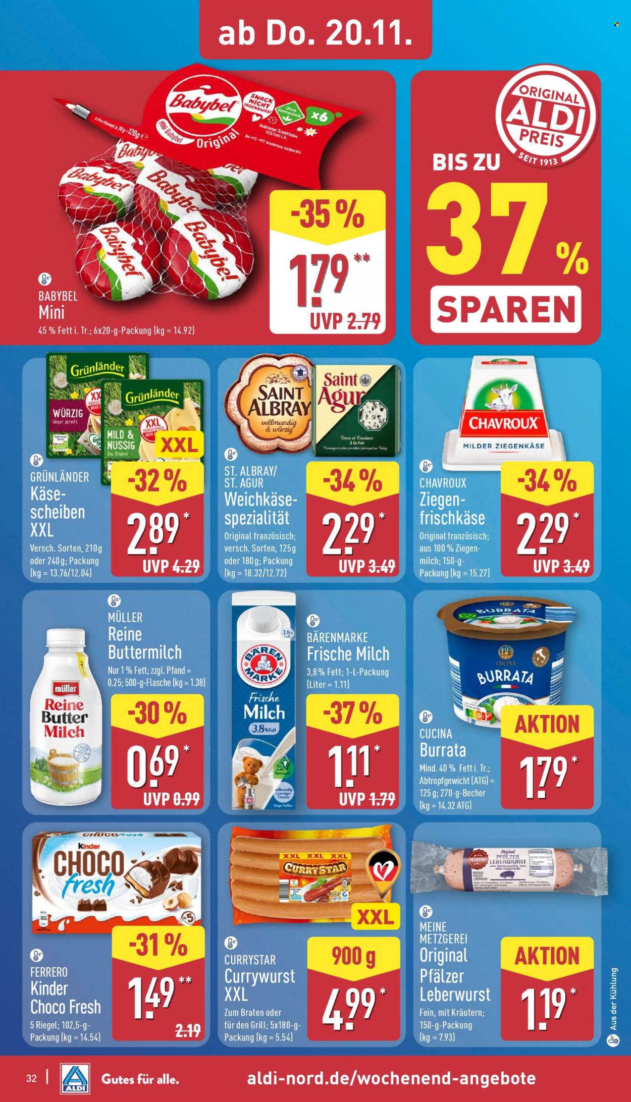 ALDI Nord Prospekte  - 17.11.2025 - 22.11.2025. Seite 32