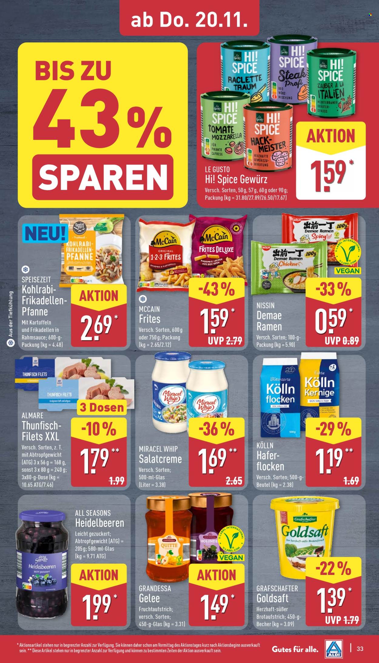 ALDI Nord Prospekte  - 17.11.2025 - 22.11.2025. Seite 33