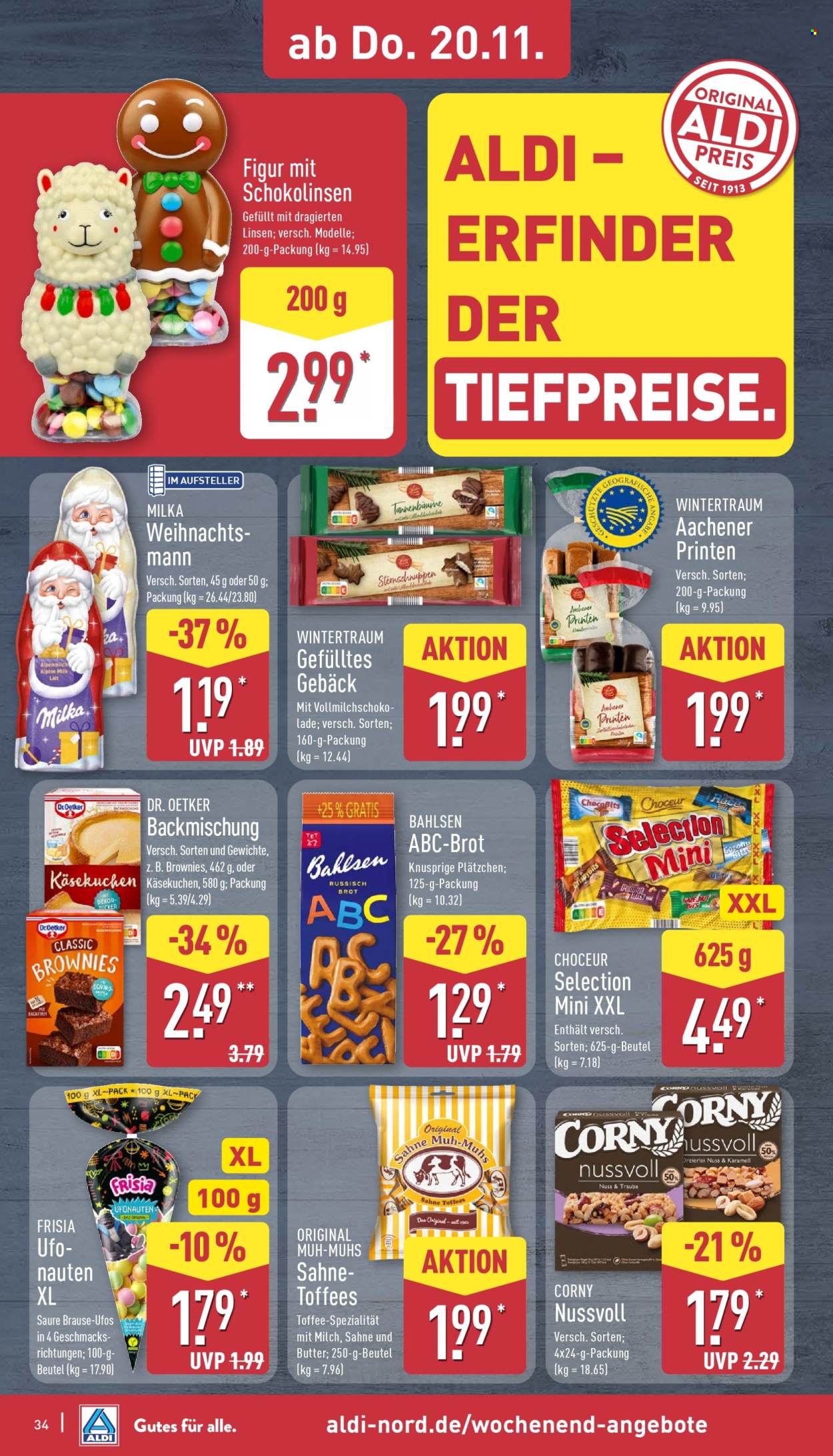 ALDI Nord Prospekte  - 17.11.2025 - 22.11.2025. Seite 34