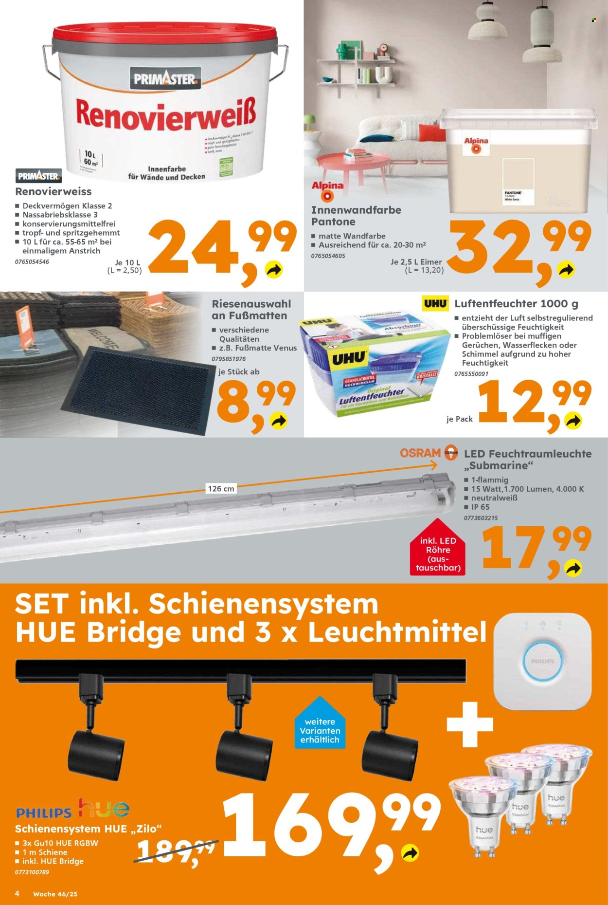 Globus Baumarkt Prospekte  - 10.11.2025 - 15.11.2025. Seite 4