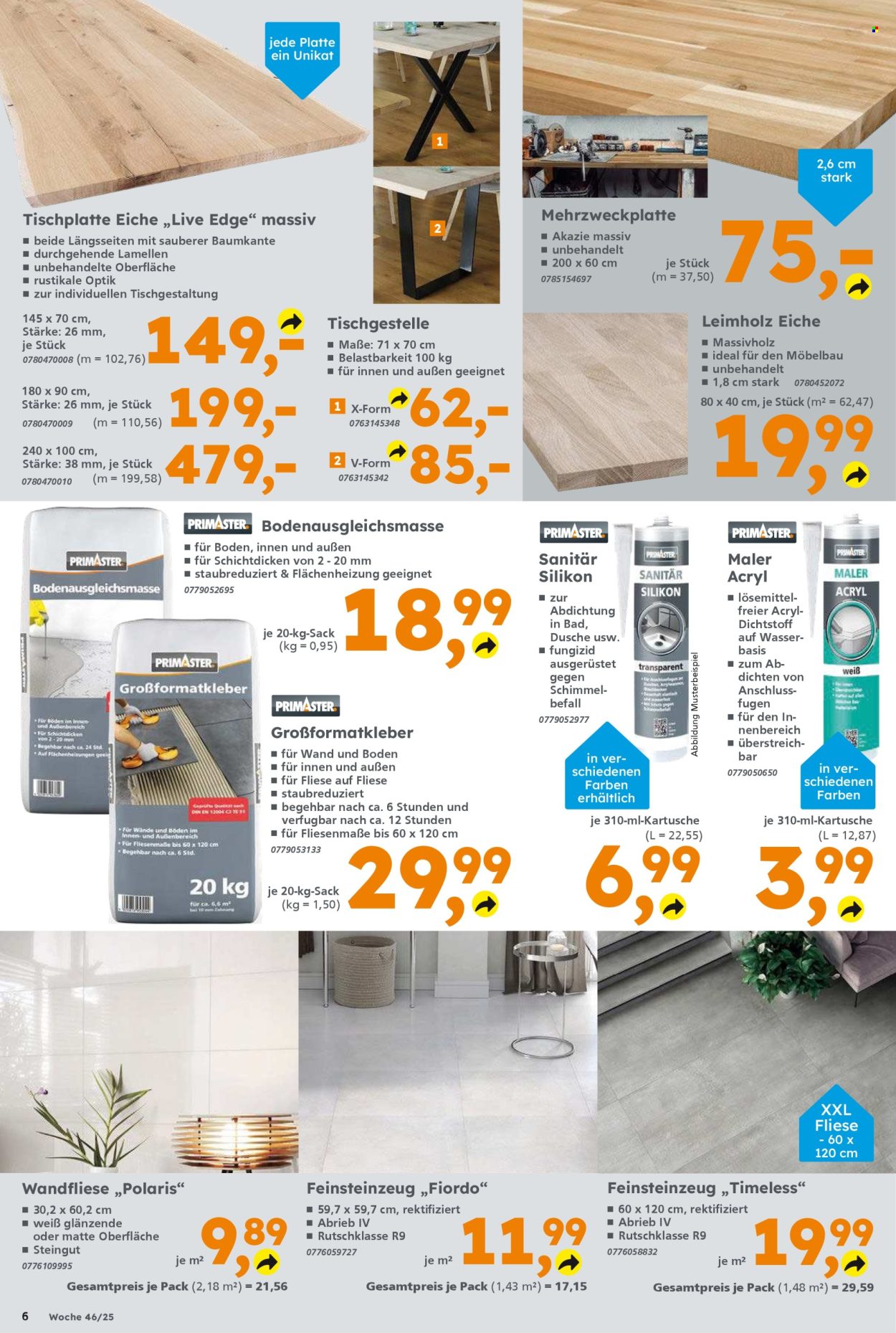 Globus Baumarkt Prospekte  - 10.11.2025 - 15.11.2025. Seite 6
