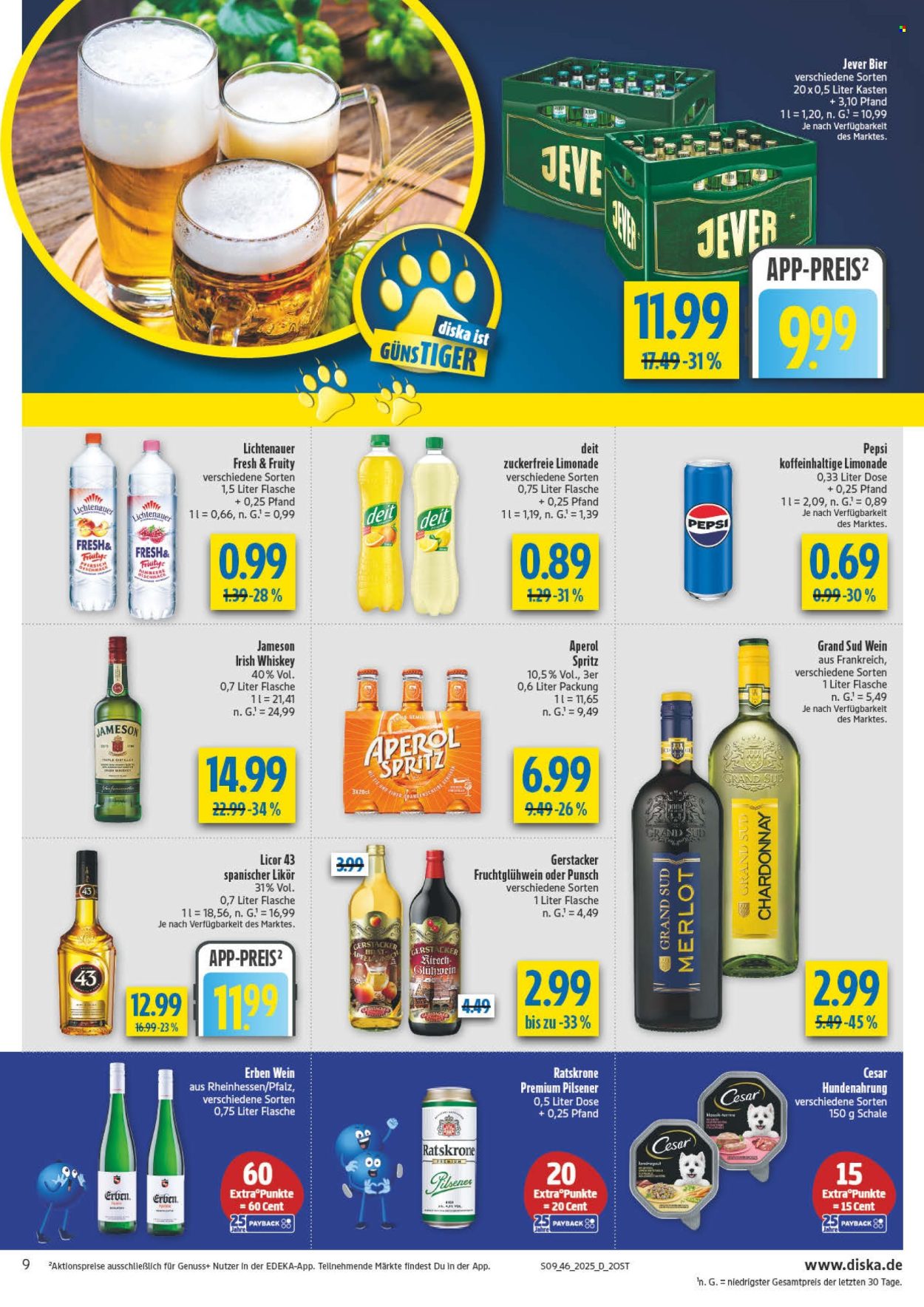Diska Prospekte  - 10.11.2025 - 15.11.2025. Seite 9