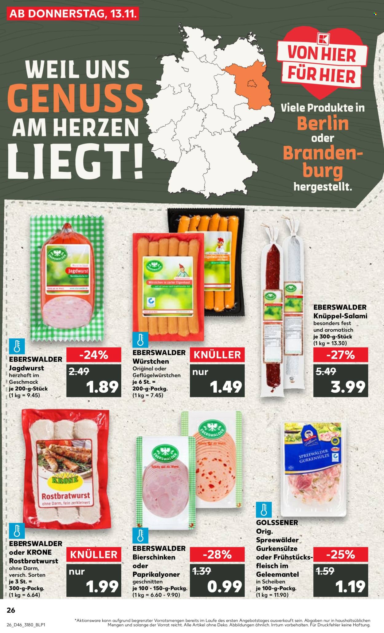 Kaufland Prospekte  - 13.11.2025 - 19.11.2025. Seite 26