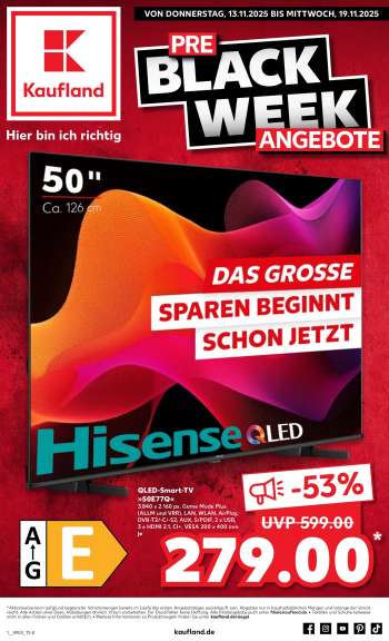 Prospekte Kaufland - 13.11.2025 - 19.11.2025.