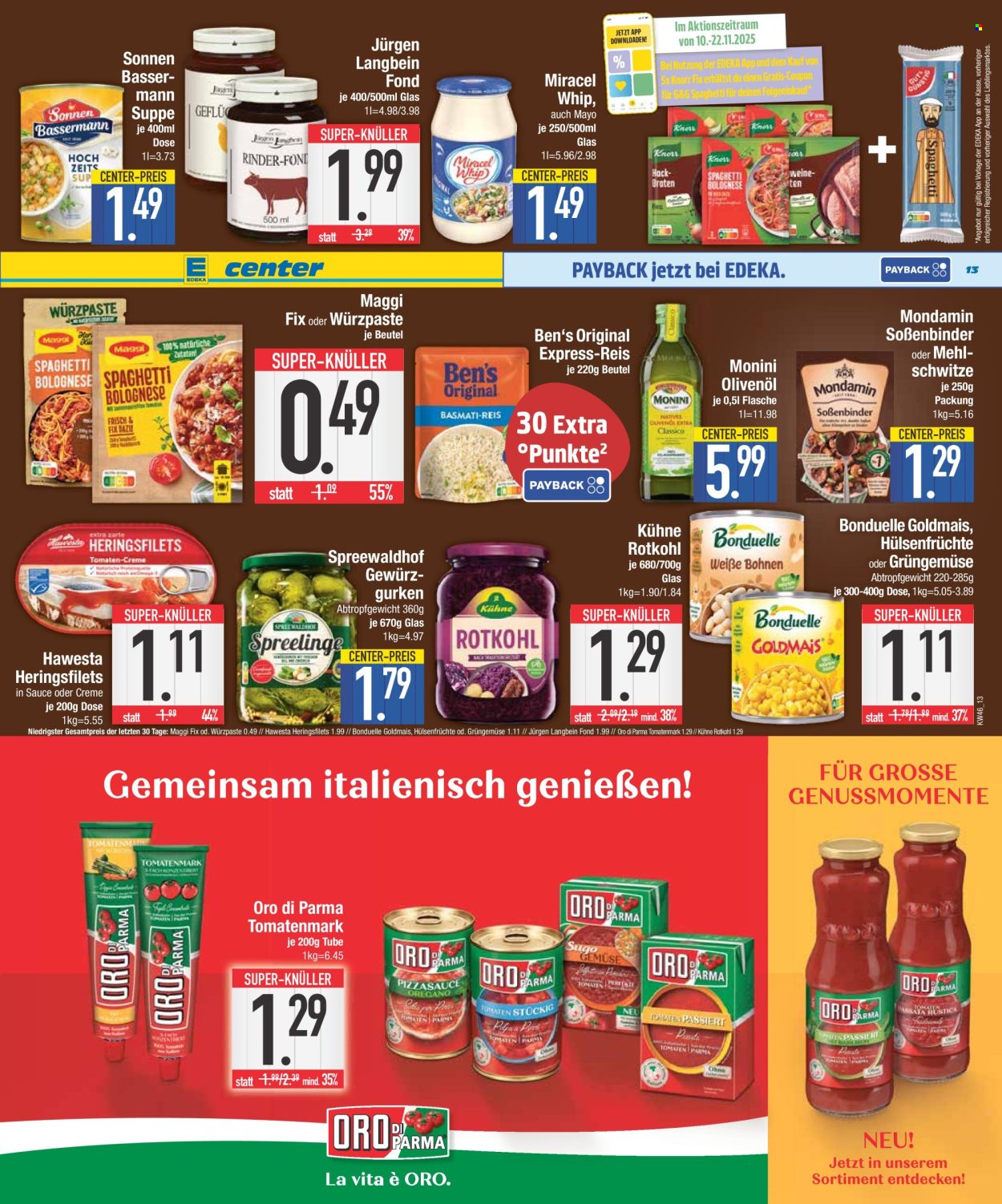 Edeka Prospekte  - 10.11.2025 - 15.11.2025. Seite 13