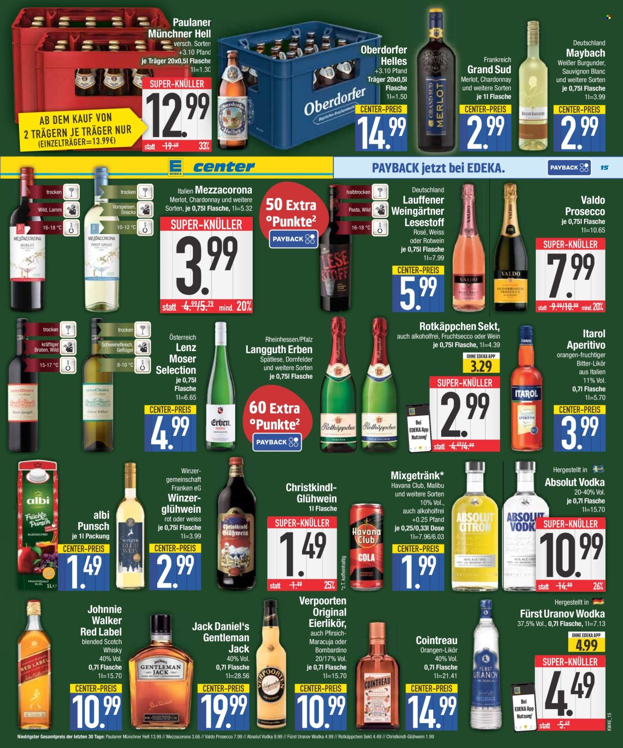 Edeka Prospekte  - 10.11.2025 - 15.11.2025. Seite 15