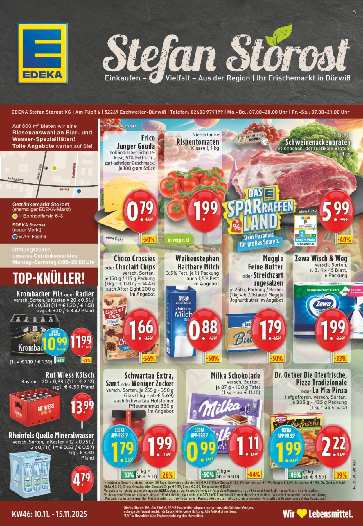 Edeka Prospekte  - 10.11.2025 - 15.11.2025. Seite 1