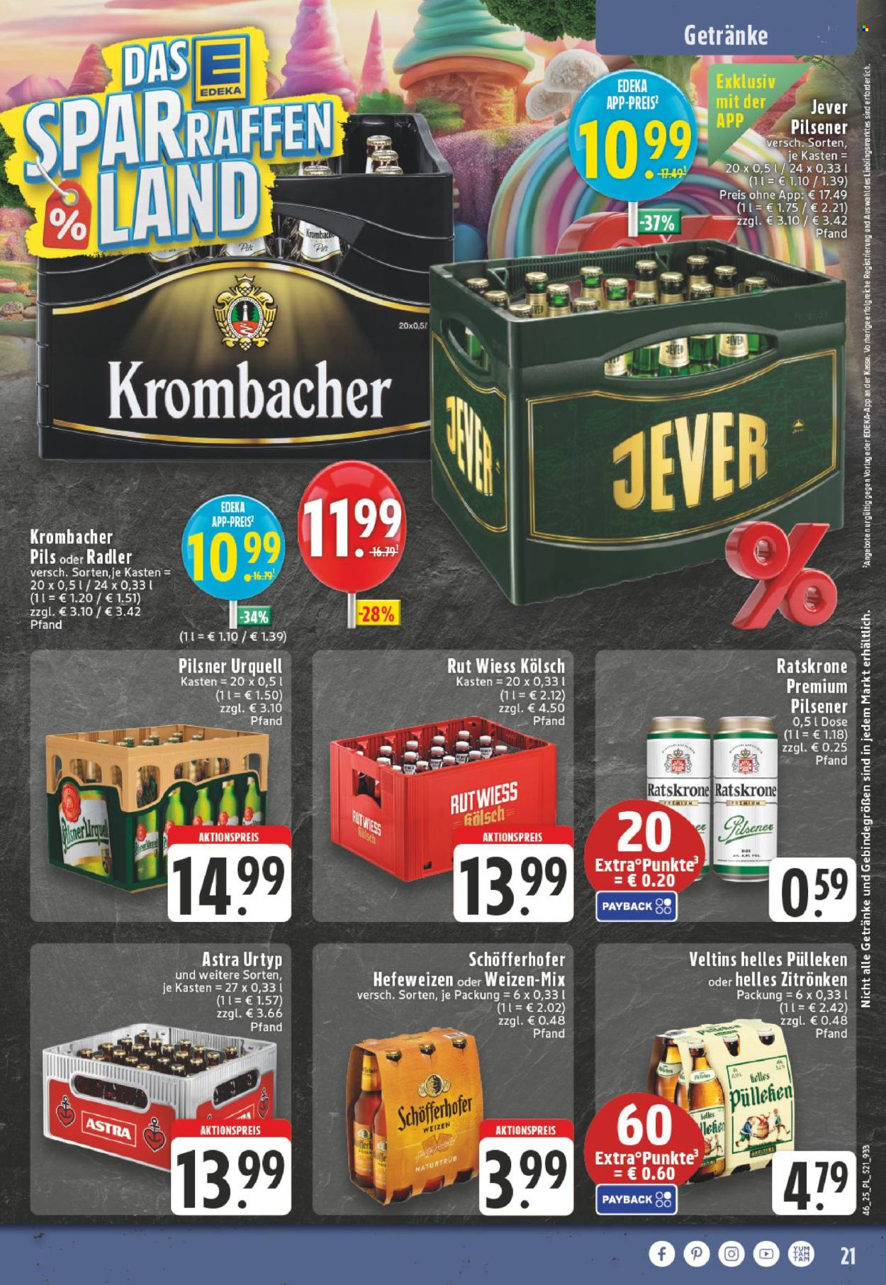Edeka Prospekte  - 10.11.2025 - 15.11.2025. Seite 21