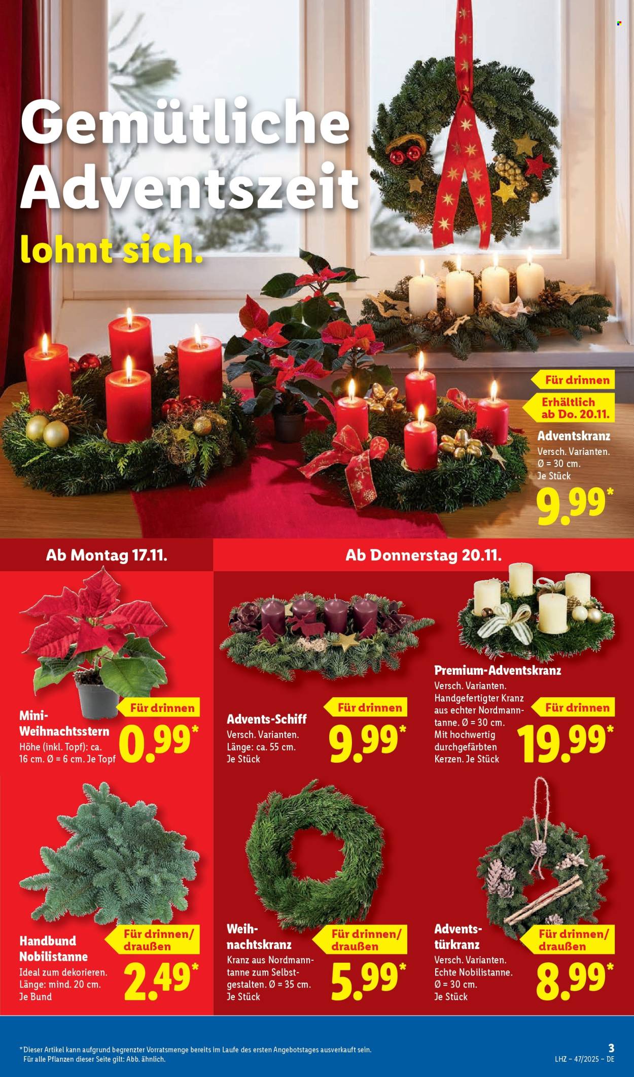 Lidl Prospekte  - 17.11.2025 - 22.11.2025. Seite 3