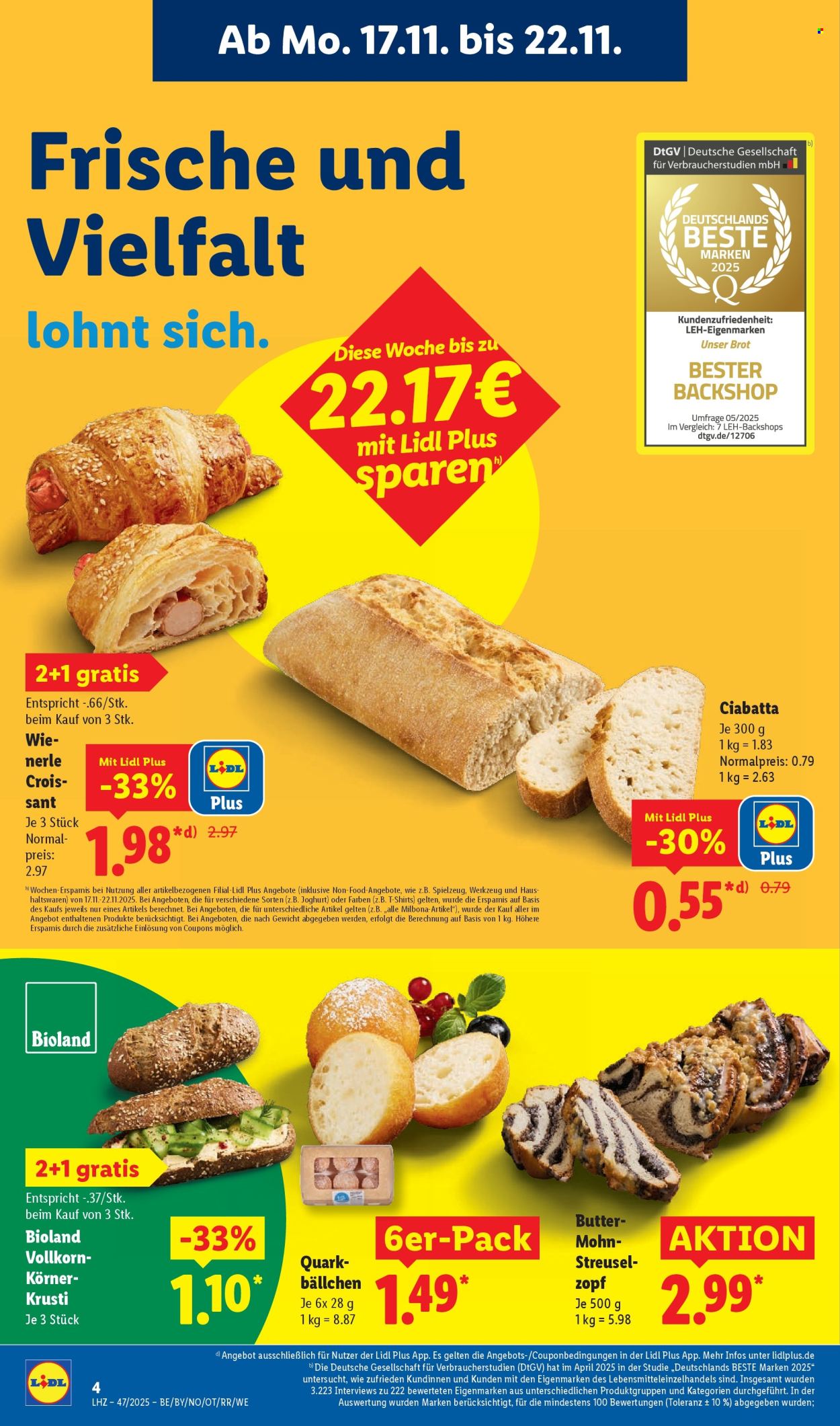 Lidl Prospekte  - 17.11.2025 - 22.11.2025. Seite 6