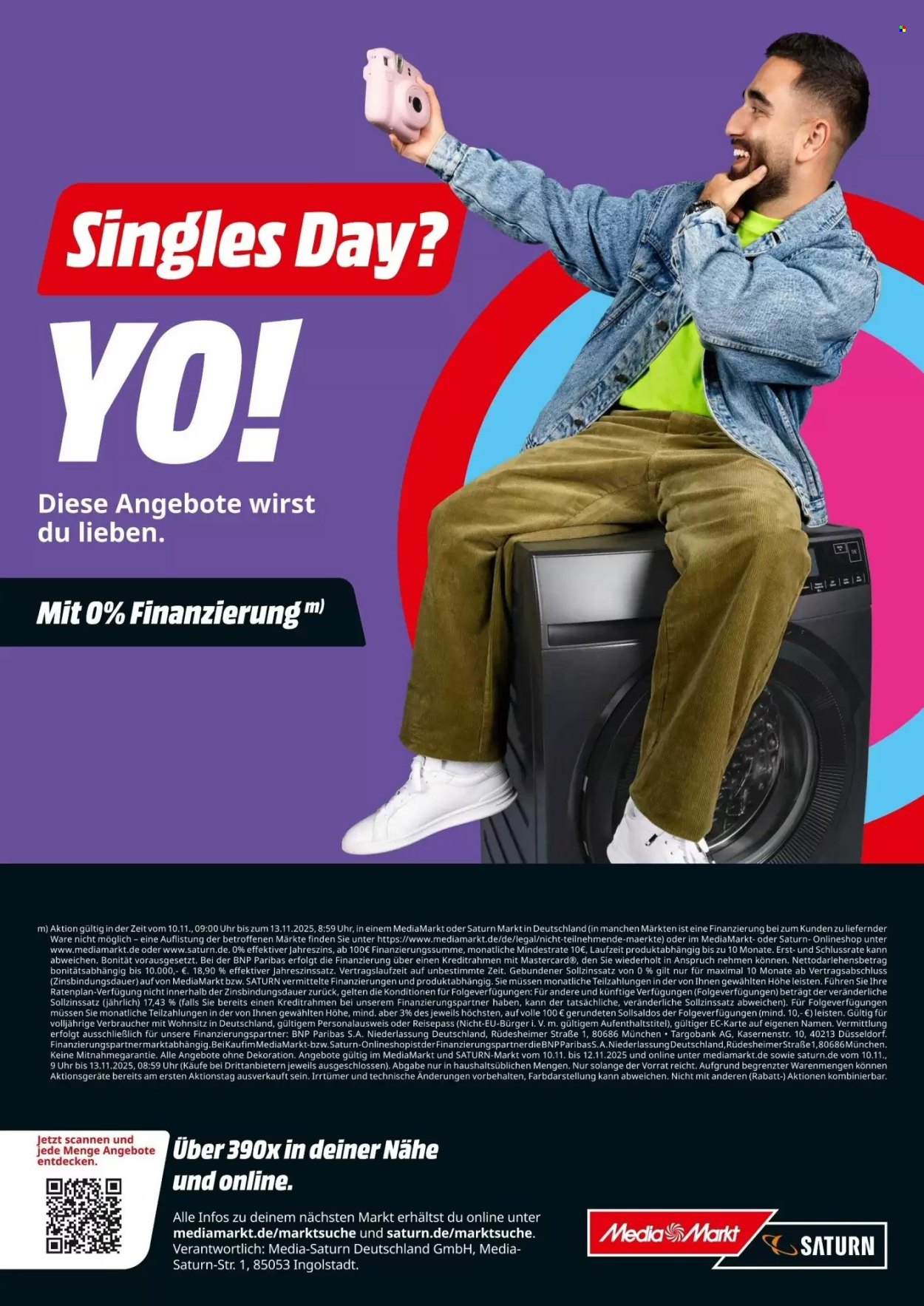 MediaMarkt Prospekte  - 10.11.2025 - 13.11.2025. Seite 1