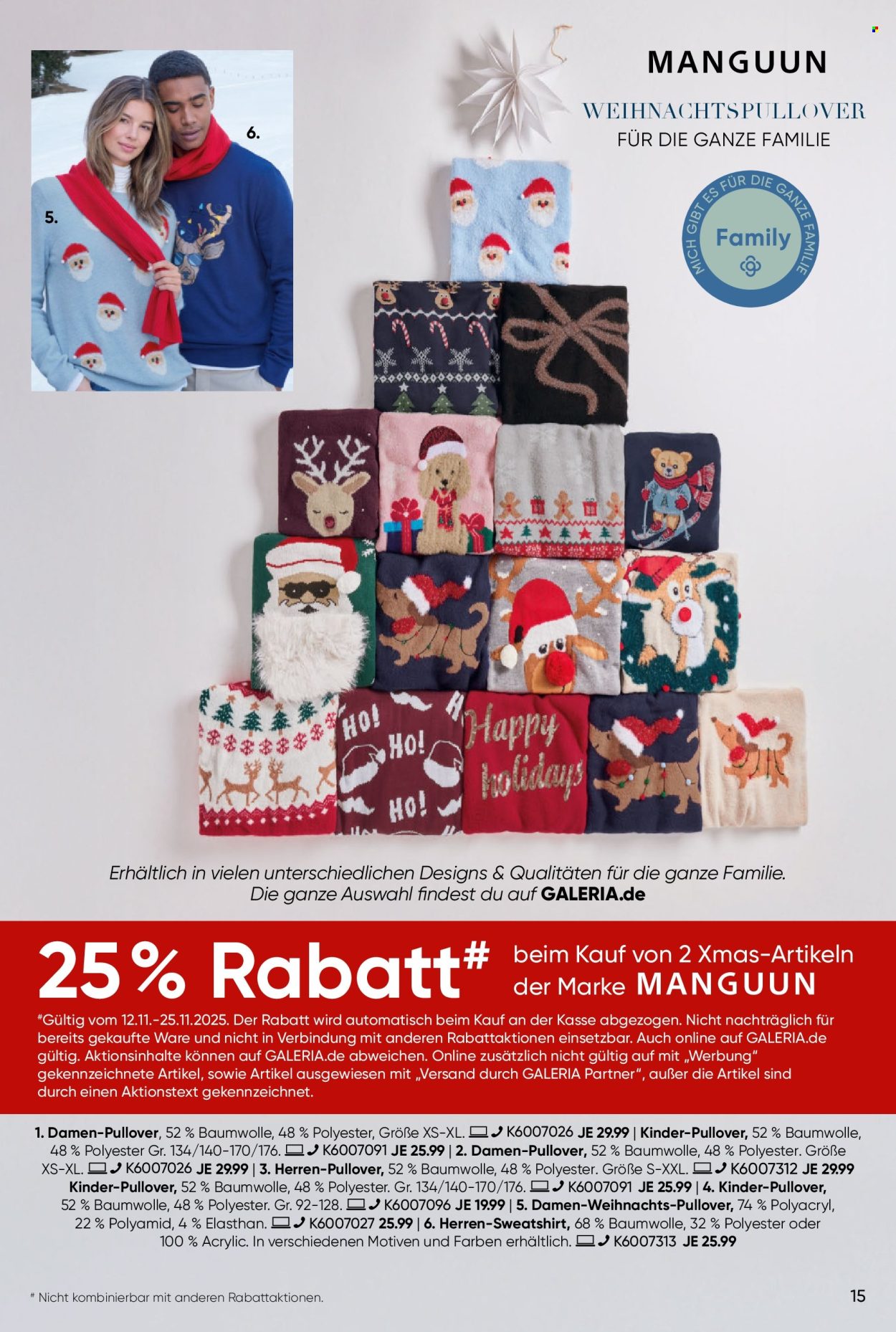 GALERIA Karstadt Kaufhof Prospekte  - 12.11.2025 - 25.11.2025. Seite 15