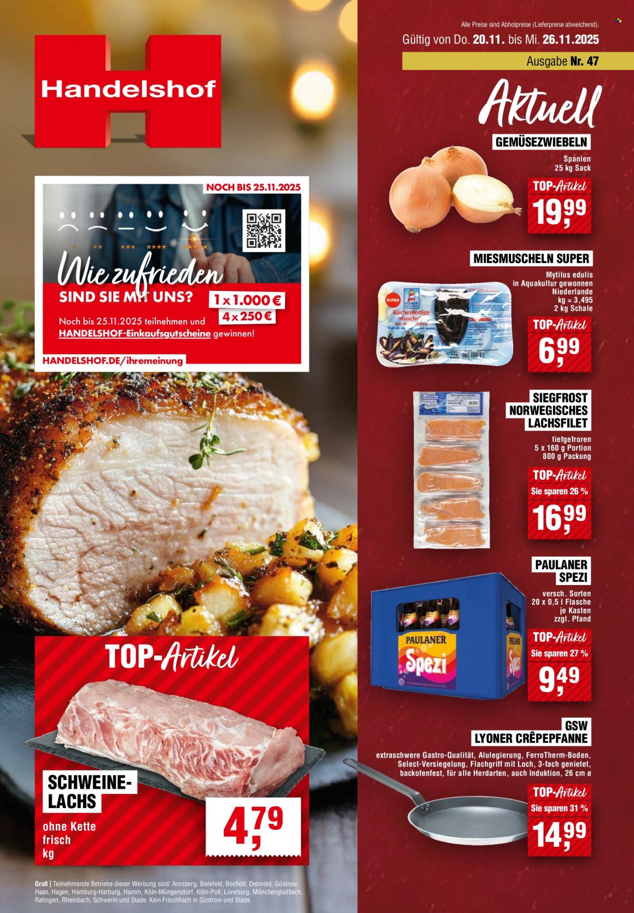 Handelshof Prospekte  - 20.11.2025 - 26.11.2025. Seite 1