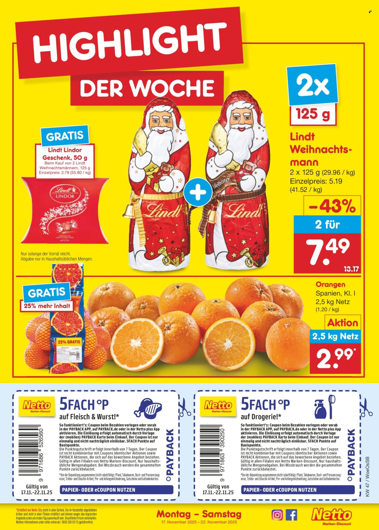 Netto Marken-Discount Prospekte  - 17.11.2025 - 22.11.2025. Seite 3