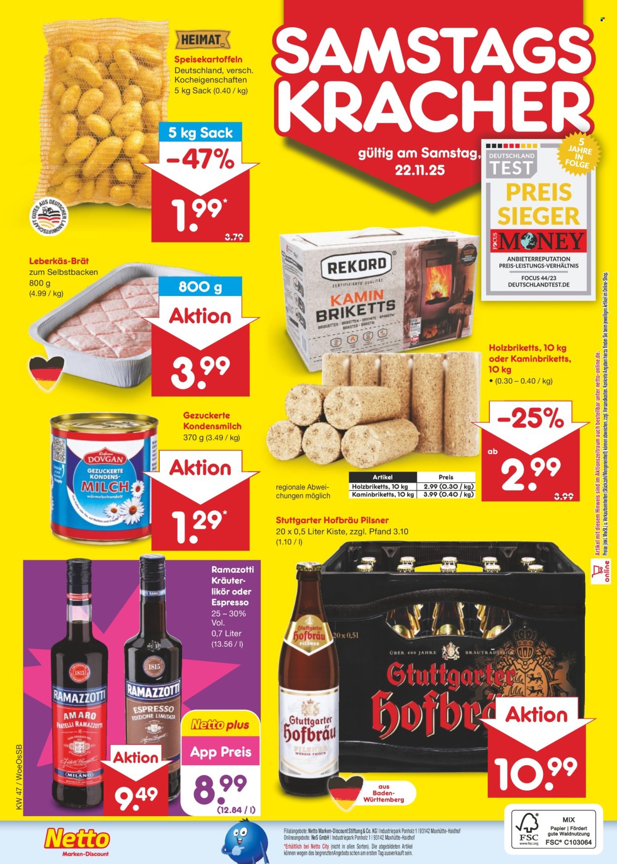 Netto Marken-Discount Prospekte  - 17.11.2025 - 22.11.2025. Seite 46