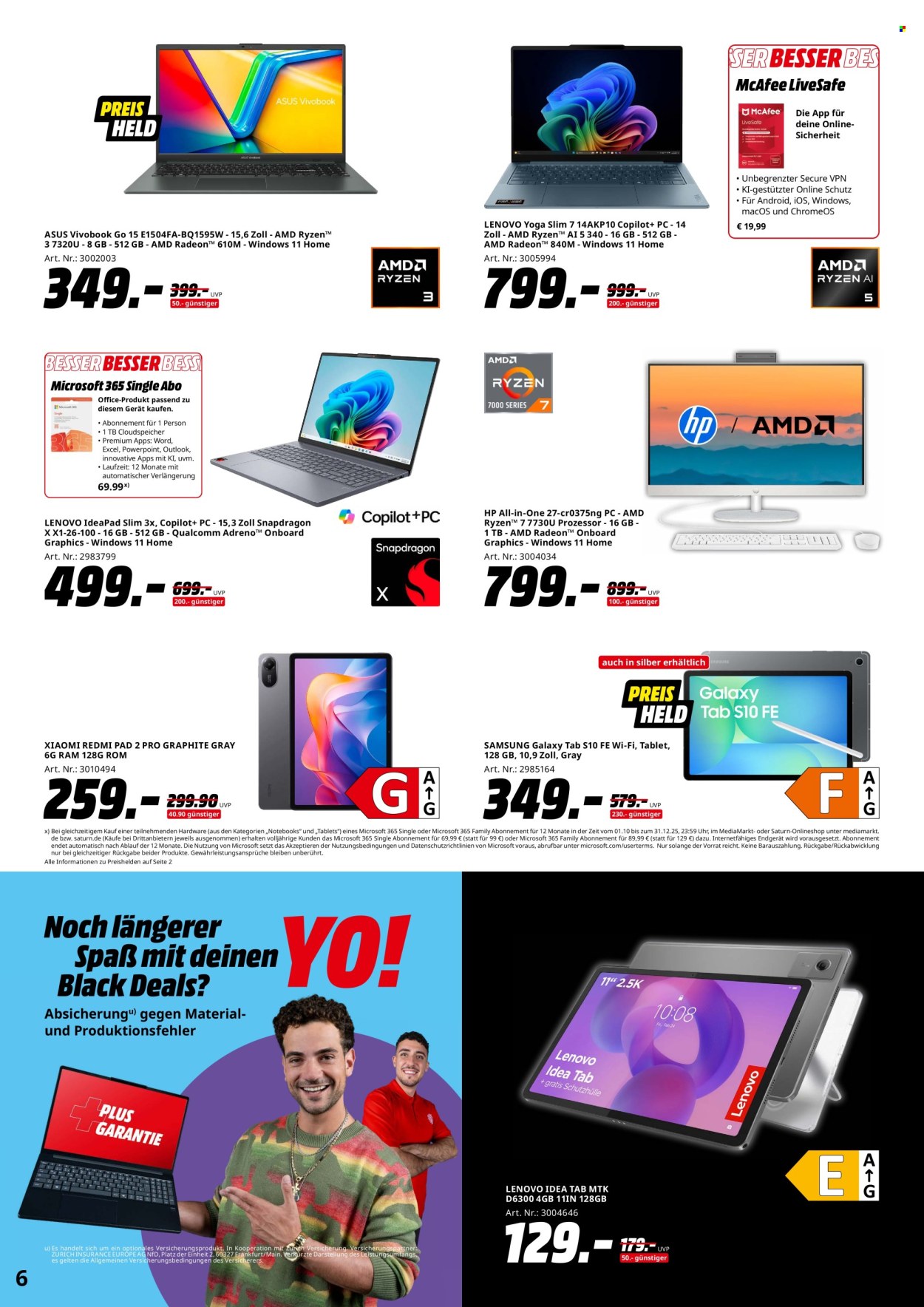 MediaMarkt Prospekte  - 13.11.2025 - 27.11.2025. Seite 6