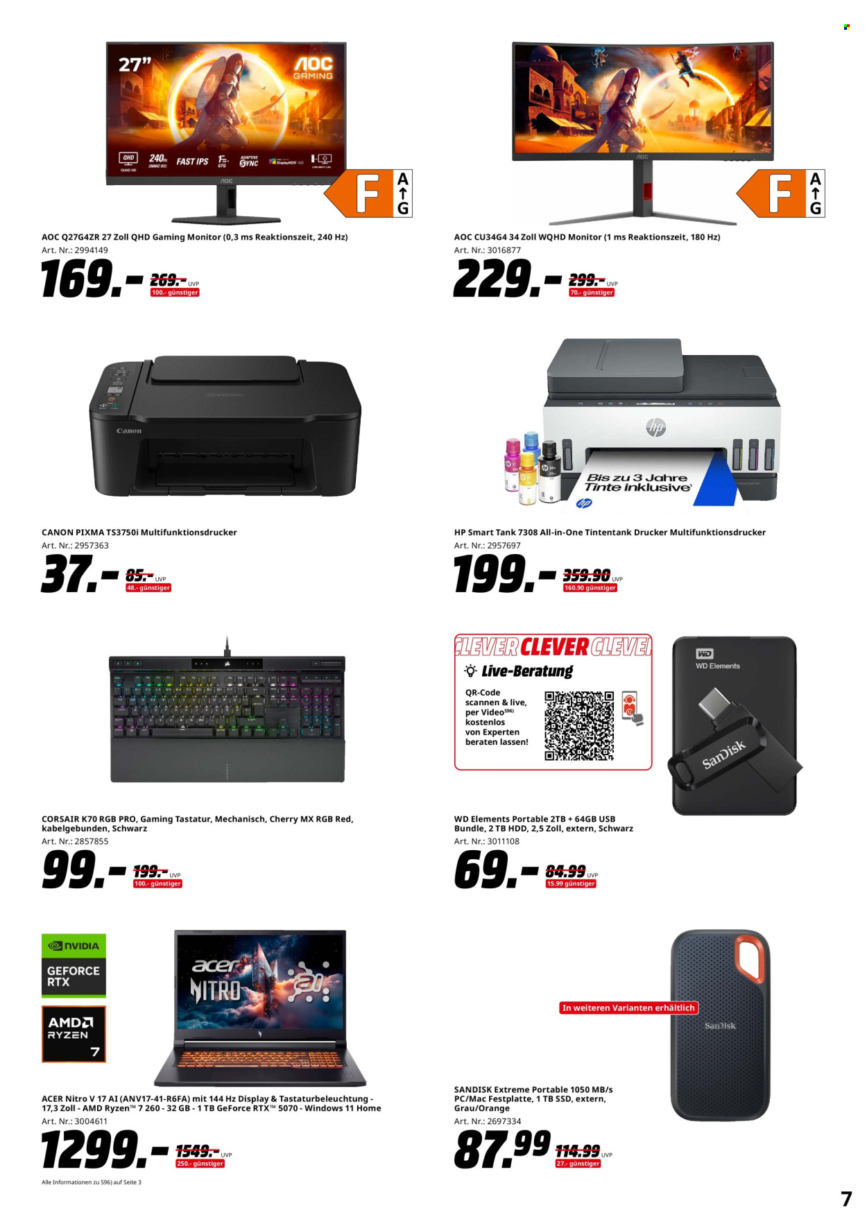 MediaMarkt Prospekte  - 13.11.2025 - 27.11.2025. Seite 7