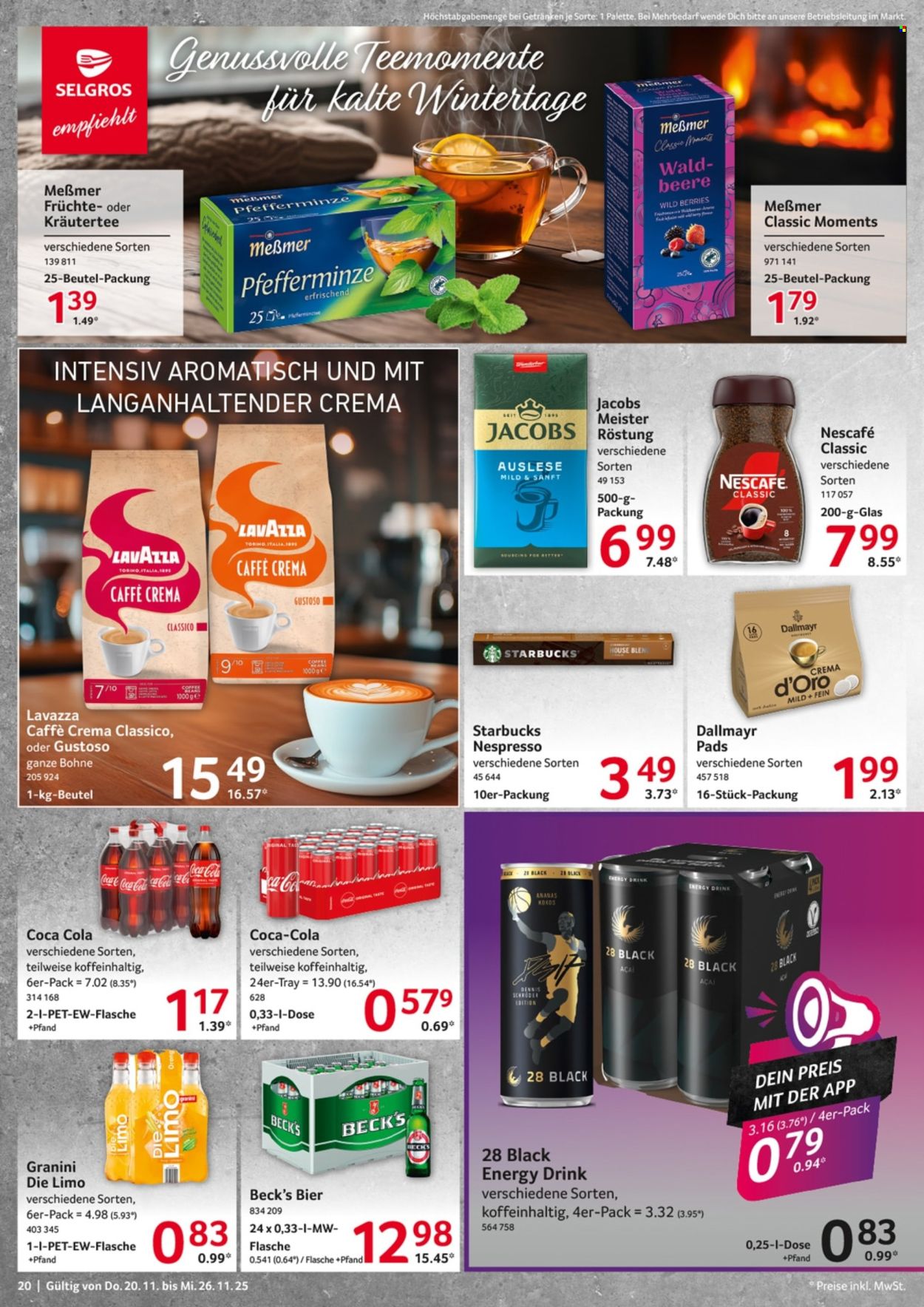 Selgros Prospekte  - 20.11.2025 - 26.11.2025. Seite 20