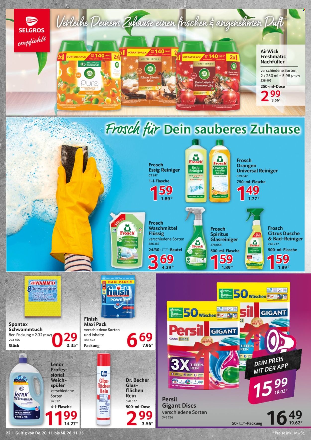 Selgros Prospekte  - 20.11.2025 - 26.11.2025. Seite 22
