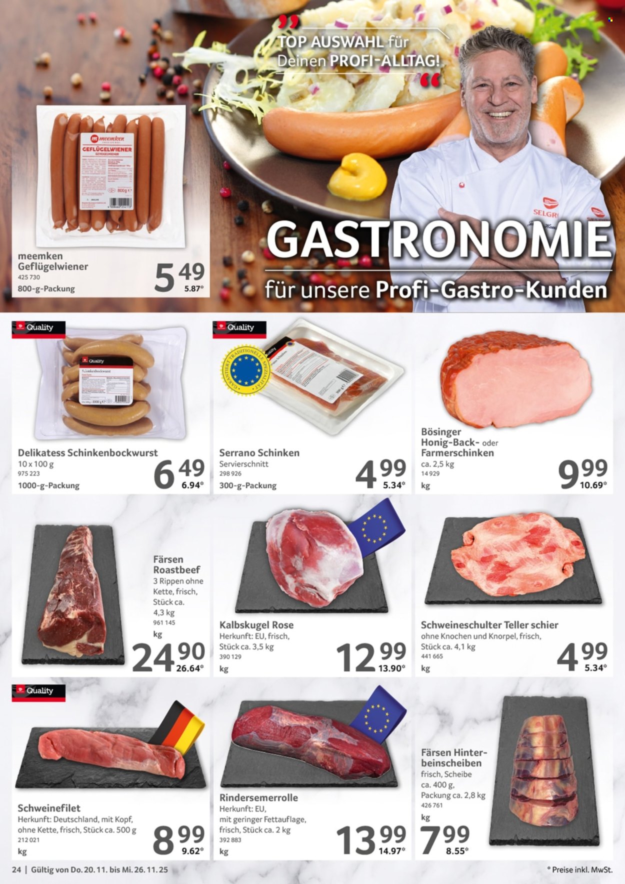 Selgros Prospekte  - 20.11.2025 - 26.11.2025. Seite 24