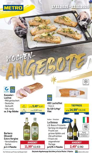 Prospekte Metro - 17.11.2025 - 22.11.2025.