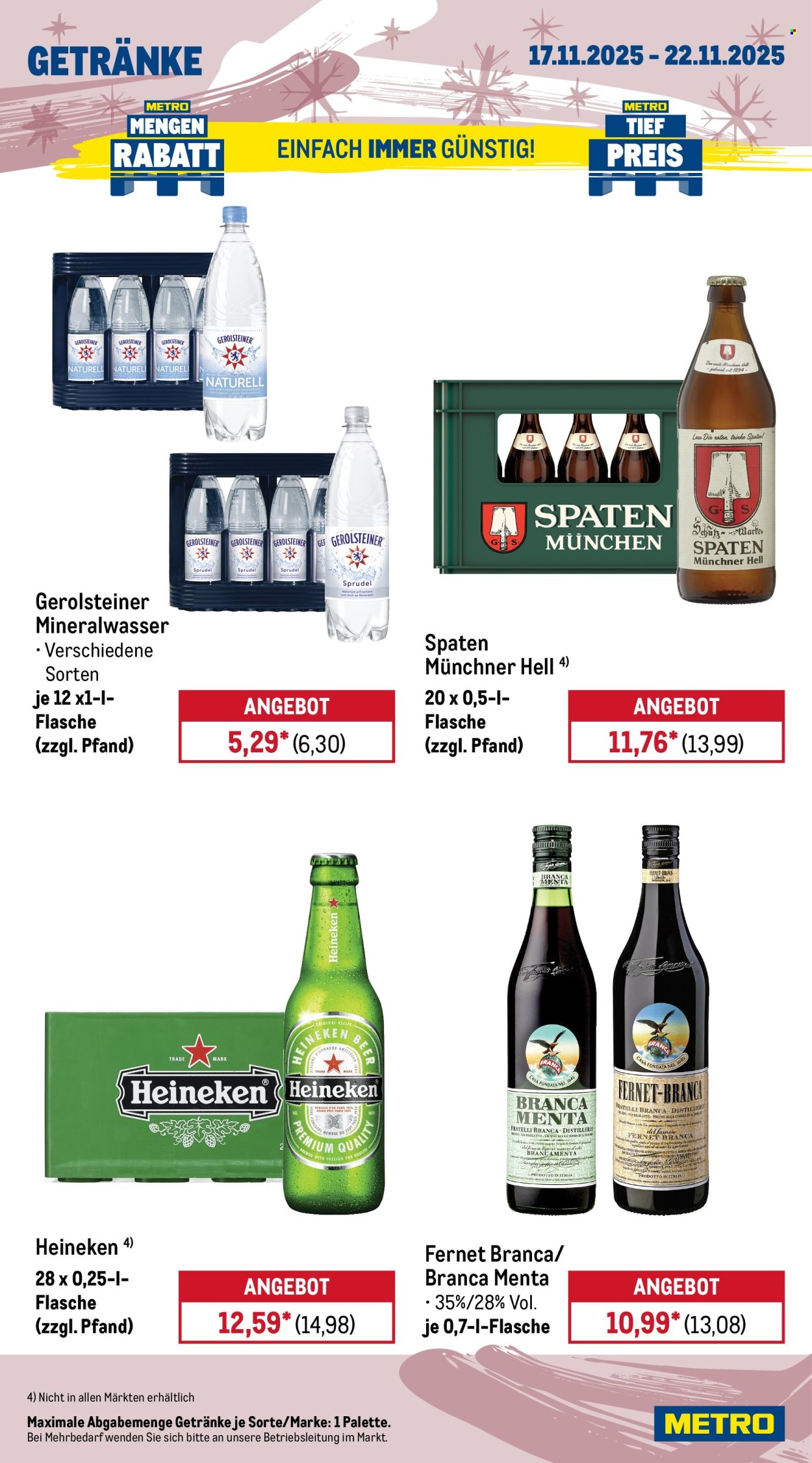 Metro Prospekte  - 17.11.2025 - 22.11.2025. Seite 15