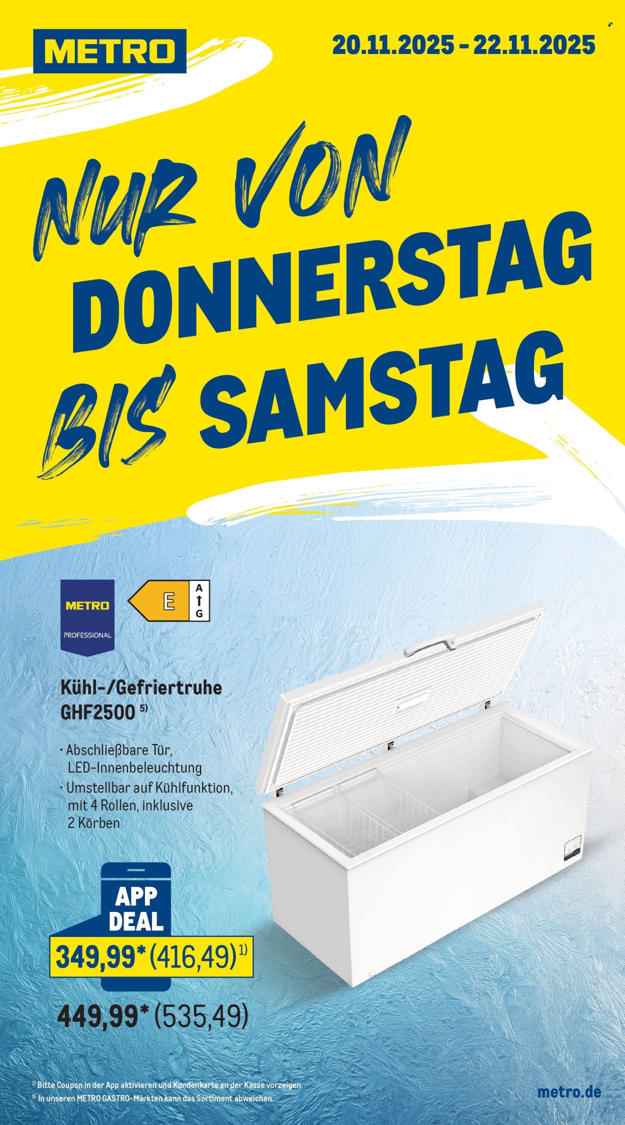 Metro Prospekte  - 17.11.2025 - 22.11.2025. Seite 3