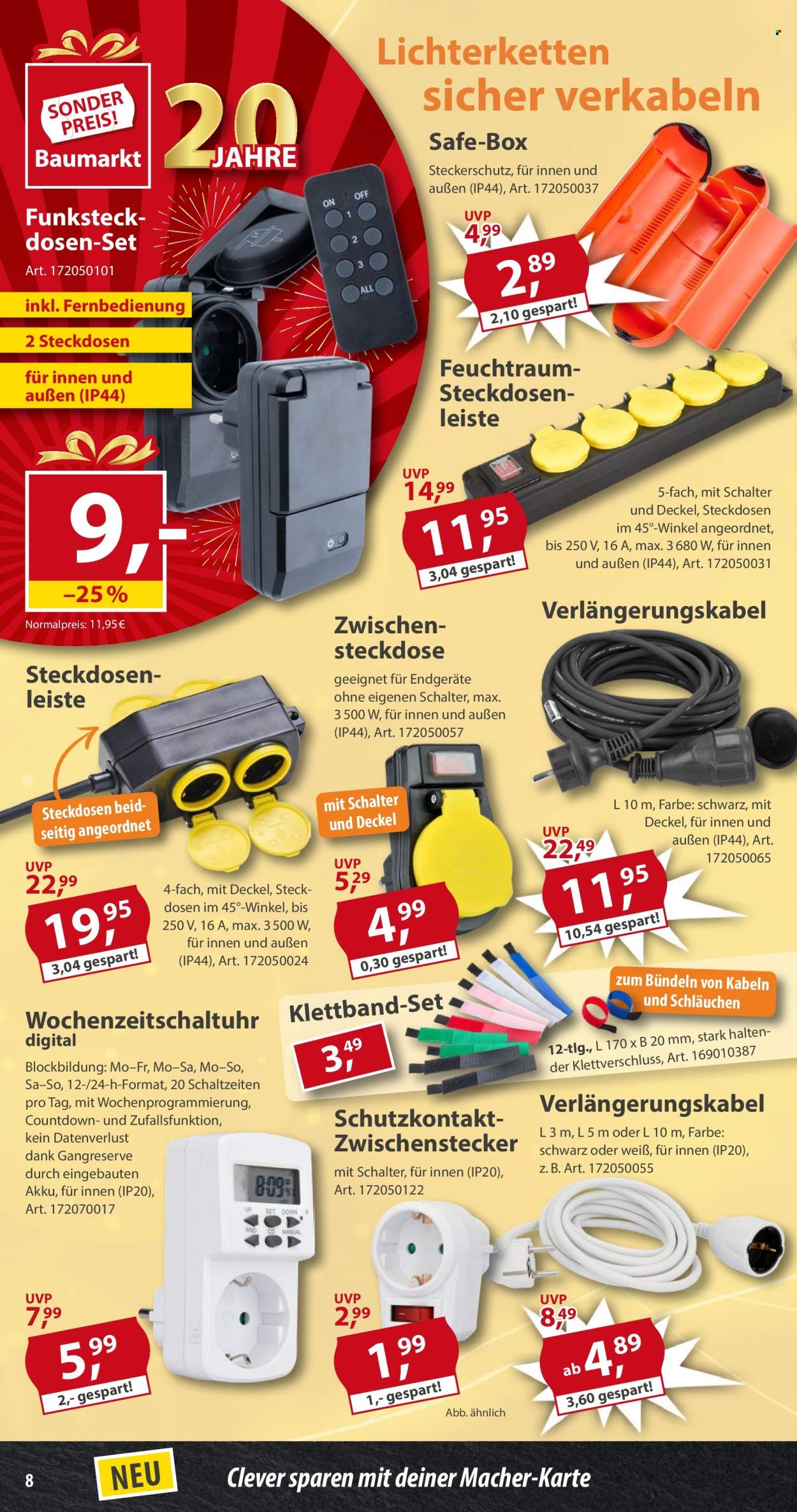 Sonderpreis-Baumarkt Prospekte  - 22.11.2025 - 28.11.2025. Seite 8