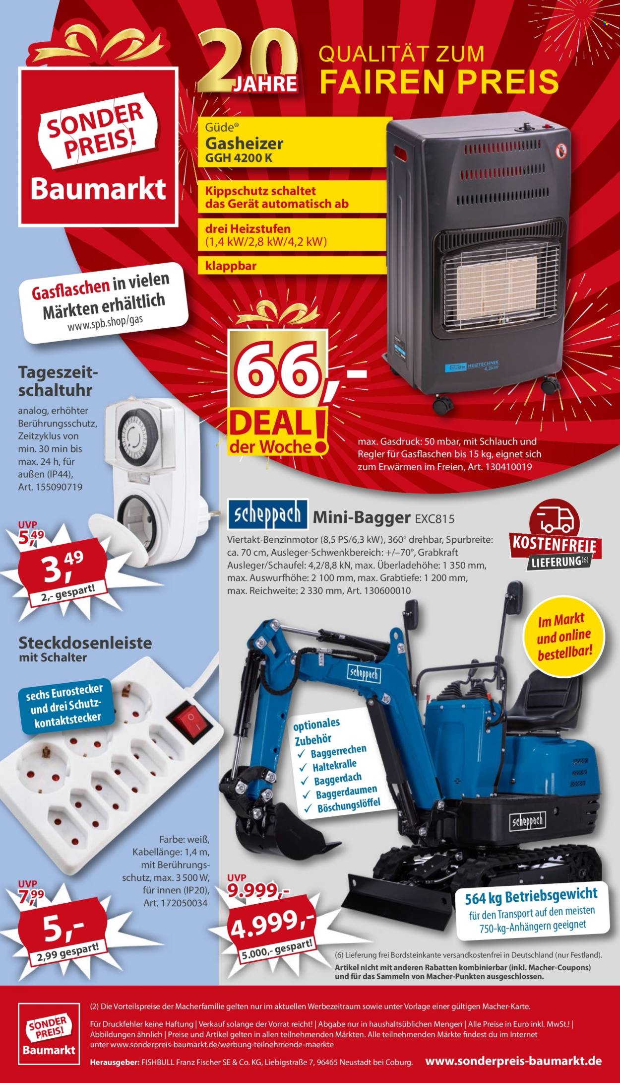 Sonderpreis-Baumarkt Prospekte  - 22.11.2025 - 28.11.2025. Seite 20