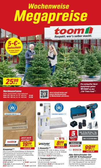 Prospekte toom Baumarkt - 15.11.2025 - 21.11.2025.