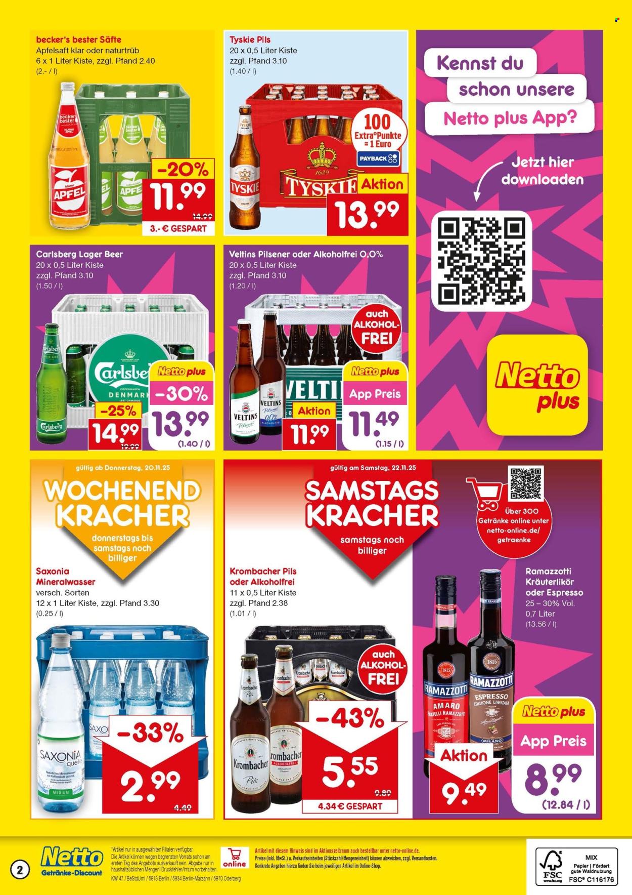 Netto Marken-Discount Prospekte  - 17.11.2025 - 22.11.2025. Seite 2
