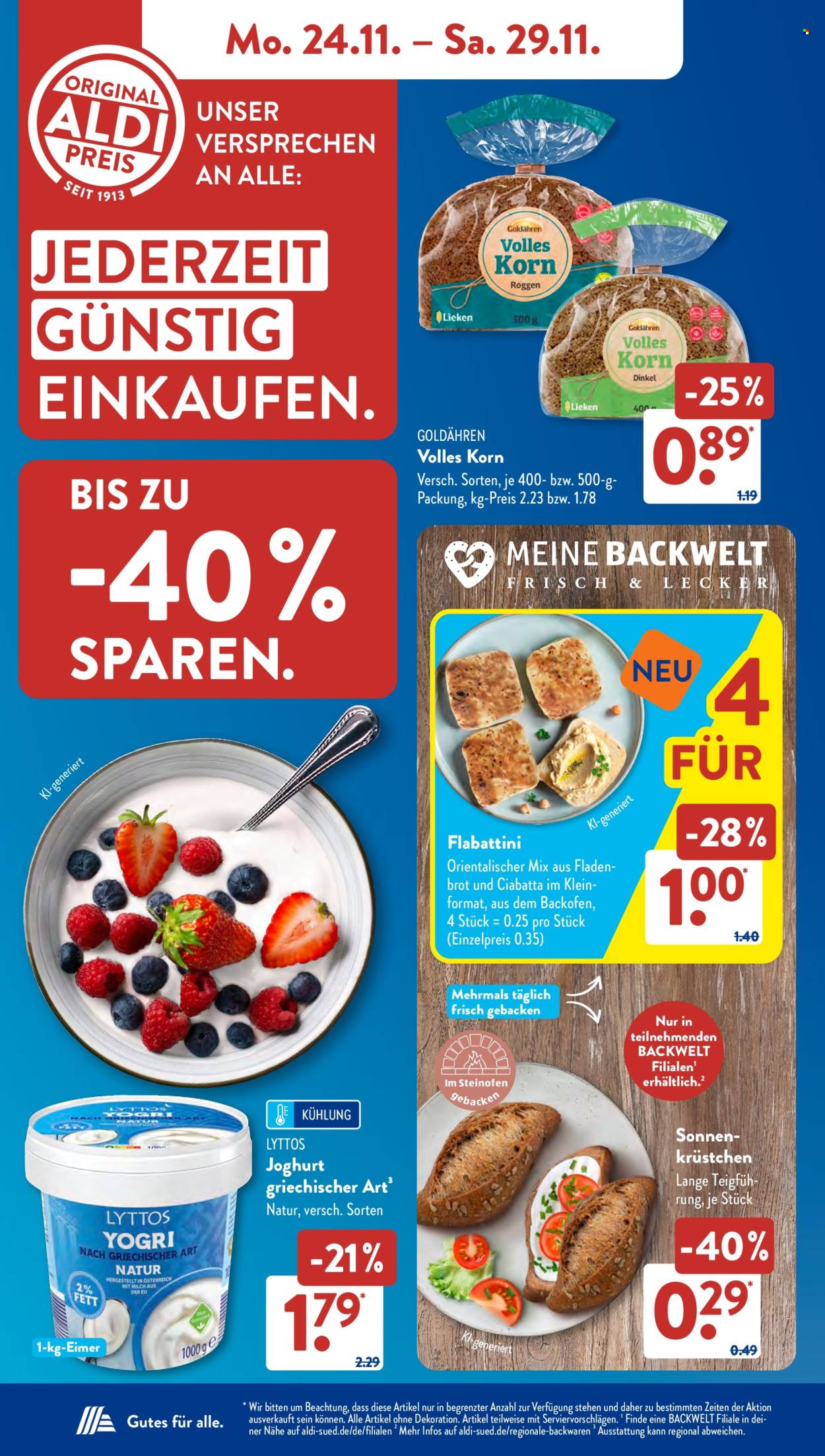 ALDI SÜD Prospekte  - 24.11.2025 - 29.11.2025. Seite 8