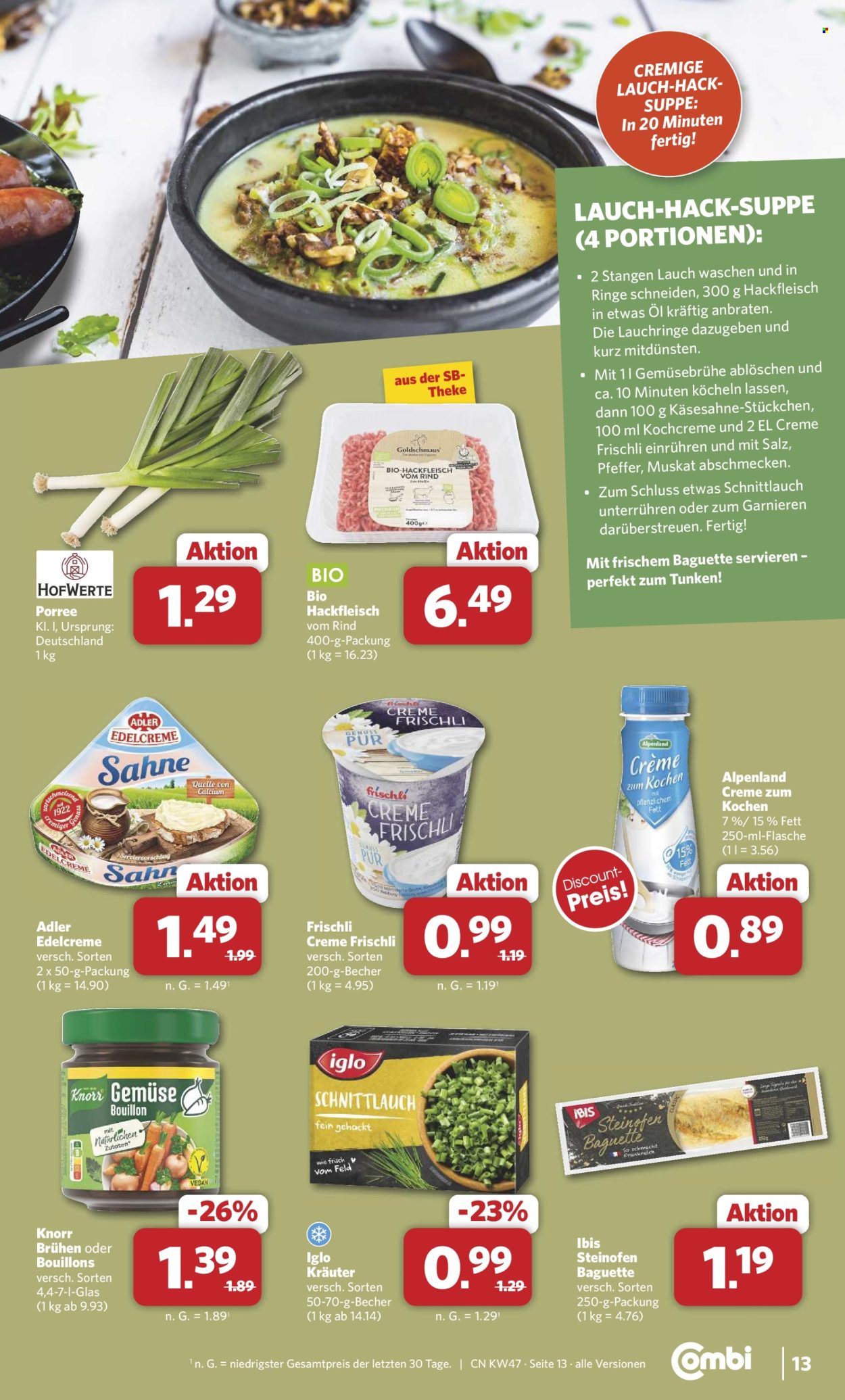Combi Prospekte  - 17.11.2025 - 22.11.2025. Seite 13