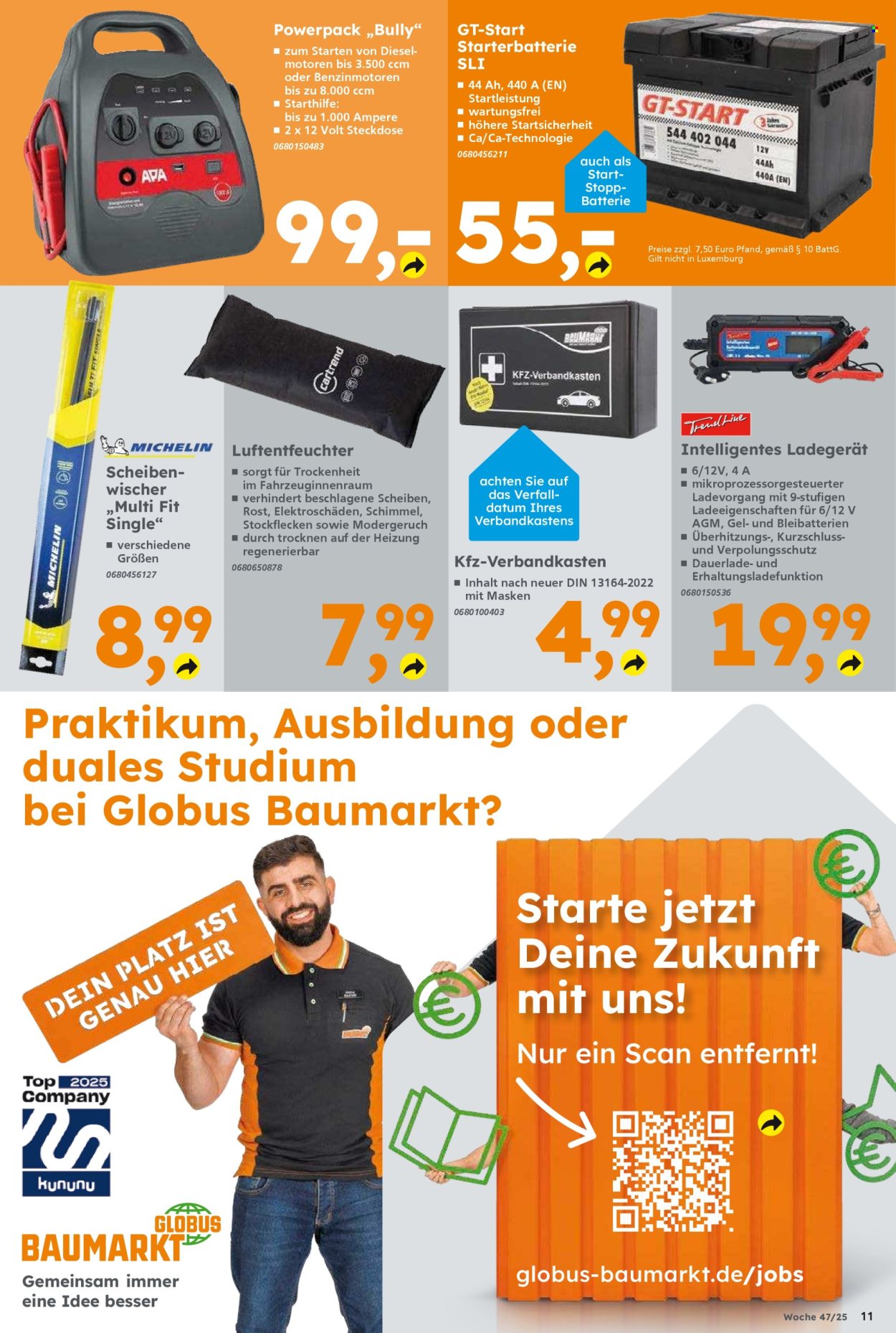 Globus Baumarkt Prospekte  - 17.11.2025 - 22.11.2025. Seite 11